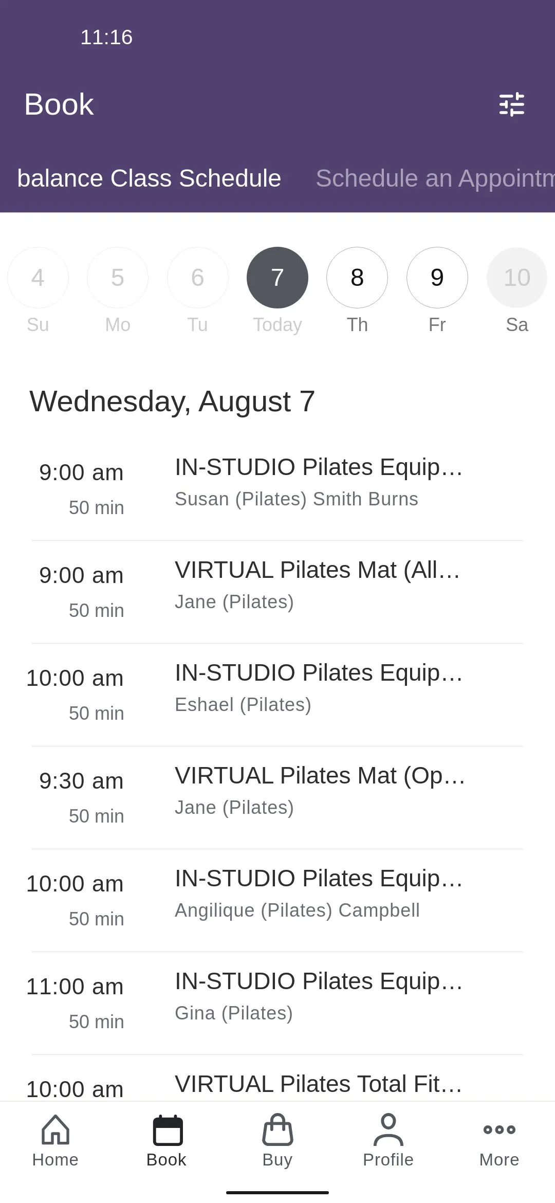 Balance Studio - Bethesda, MD | Indus Appstore | Screenshot