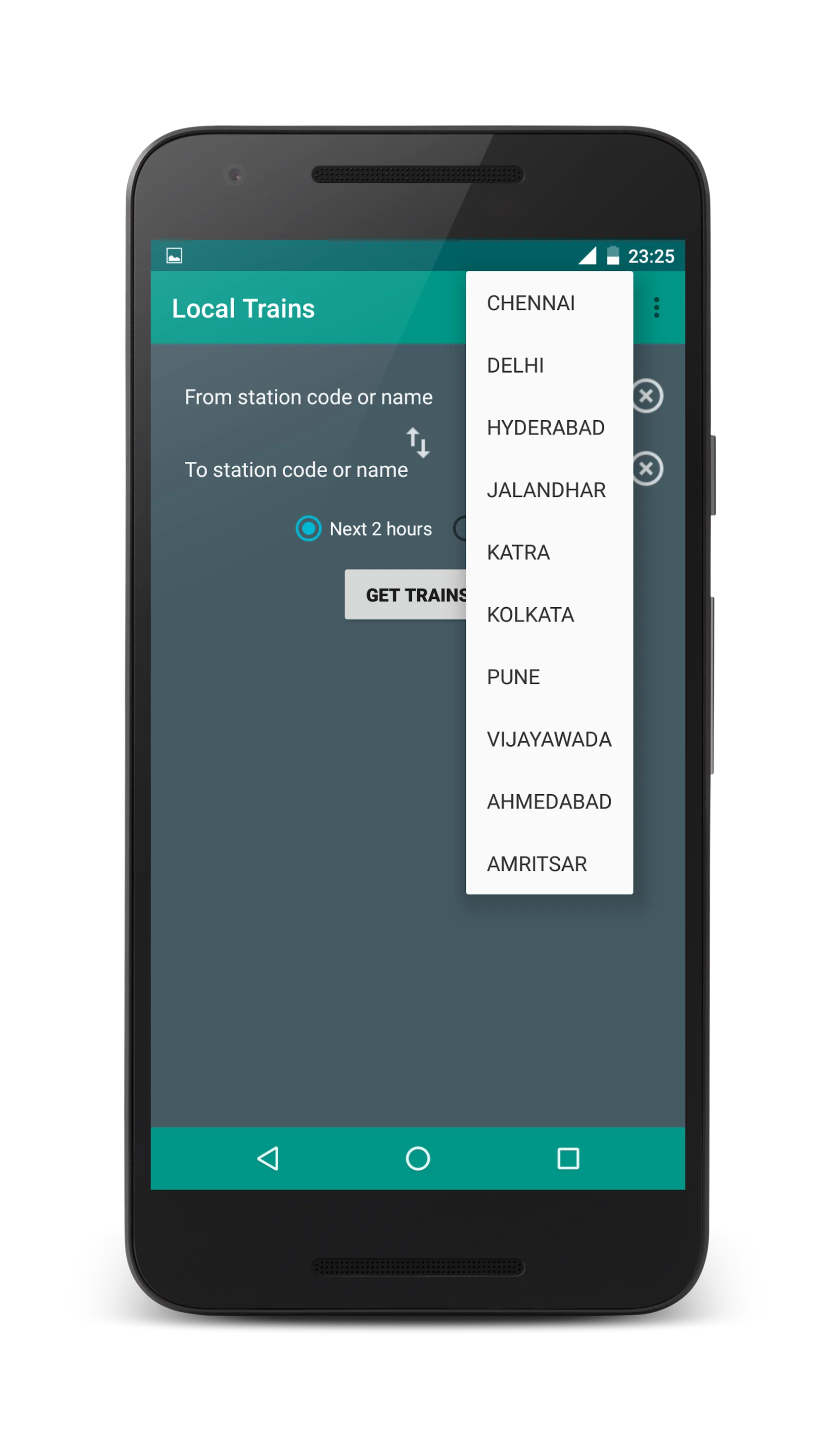 Local Train Time Table | Indus Appstore | Screenshot