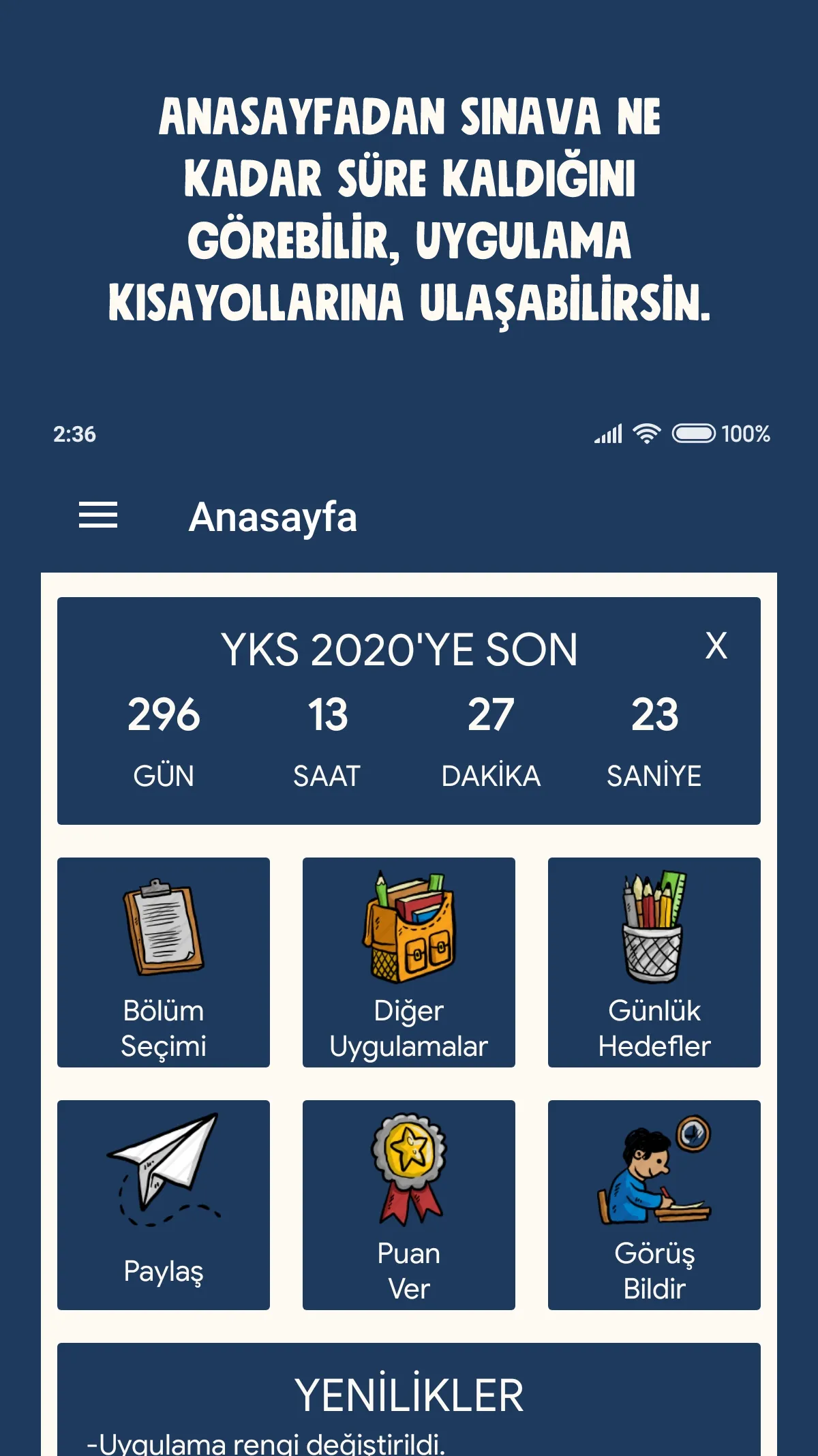 AYT Konu Takibi ve Sayaç | Indus Appstore | Screenshot