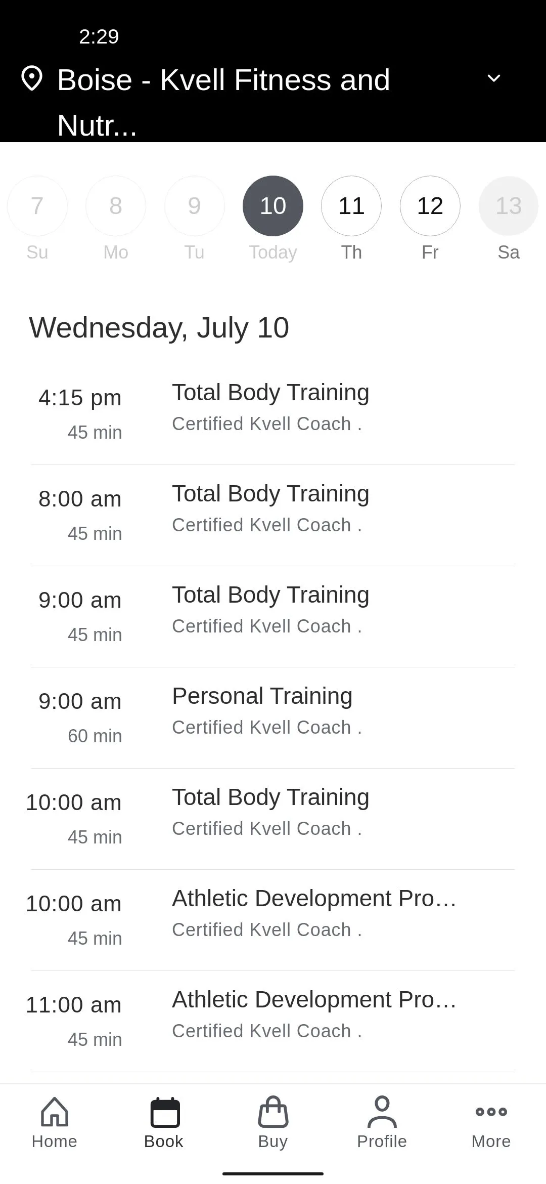 Kvell Fitness and Nutrition | Indus Appstore | Screenshot