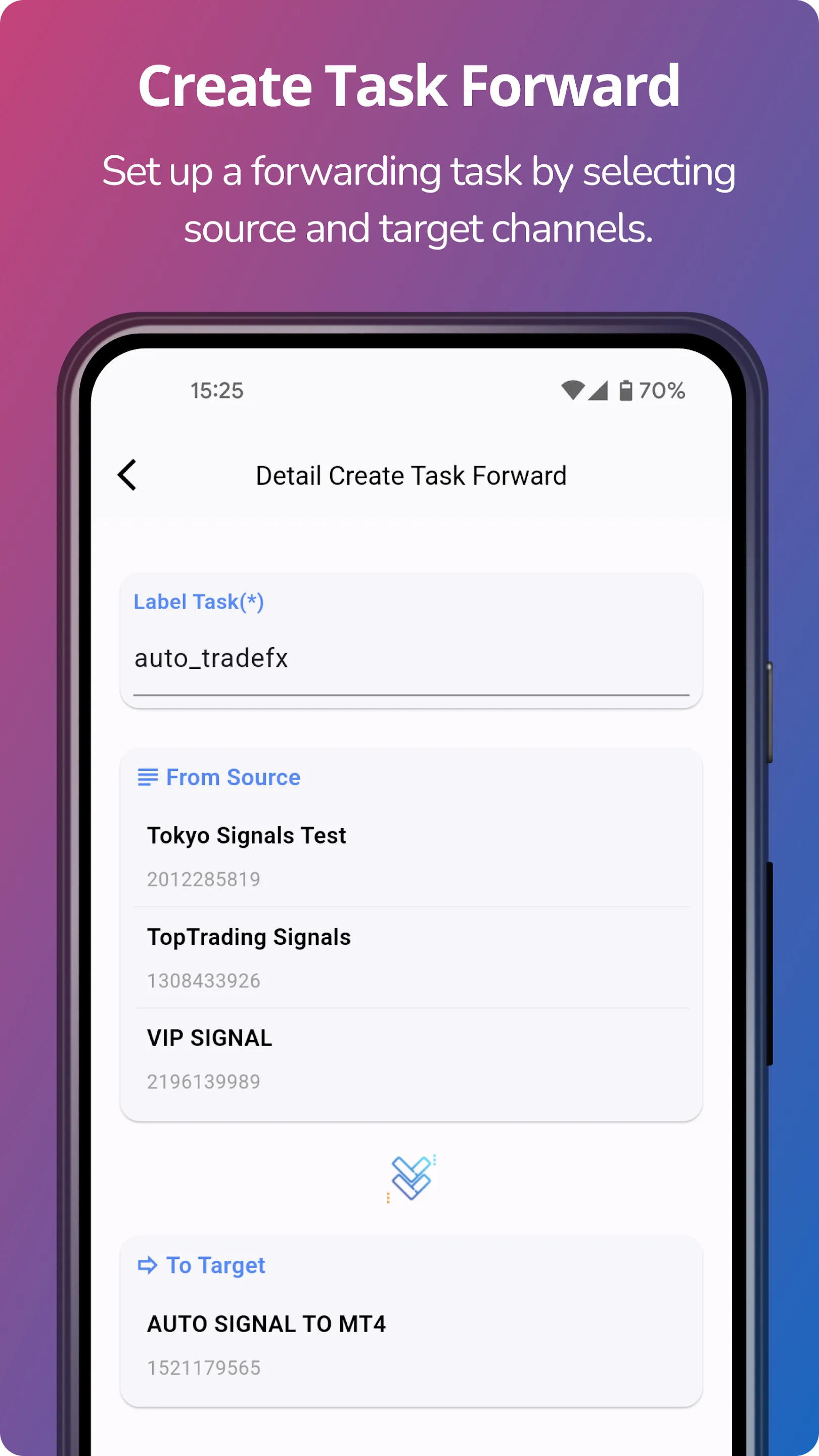 AutoForward for Telegram | Indus Appstore | Screenshot