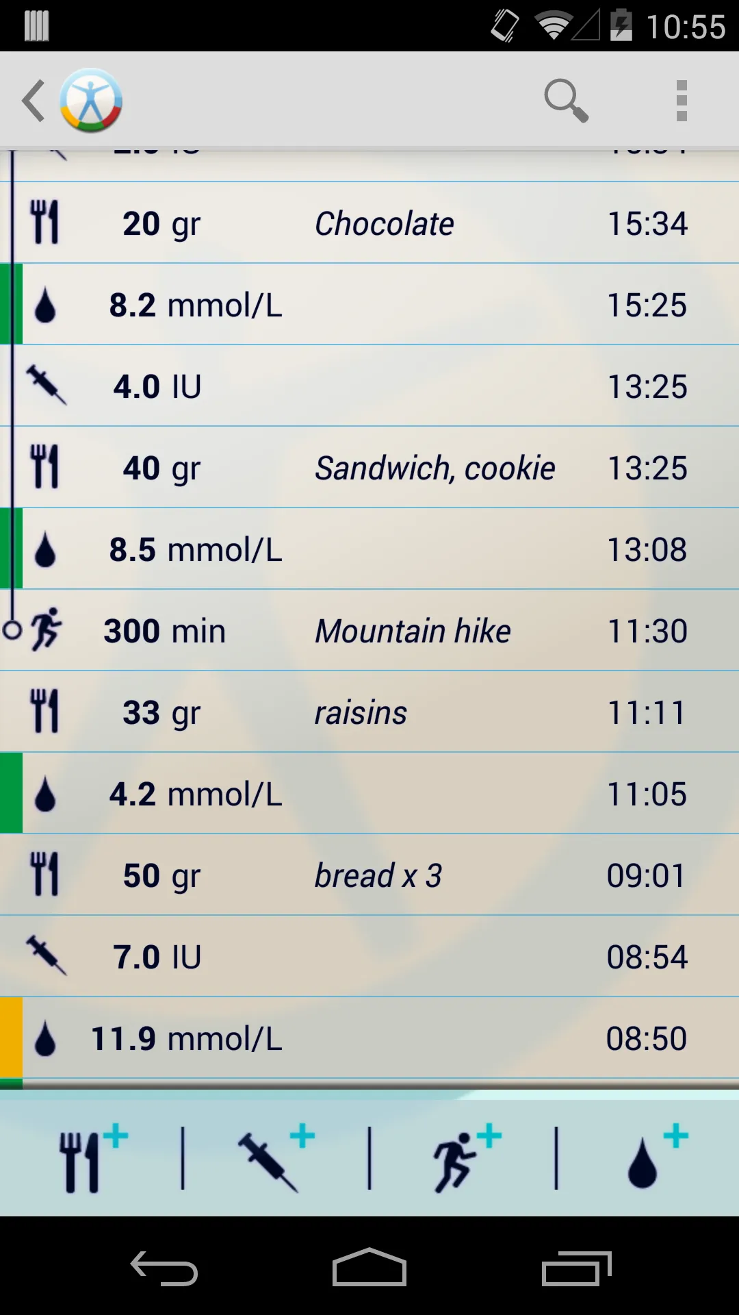 Diabetes Diary | Indus Appstore | Screenshot