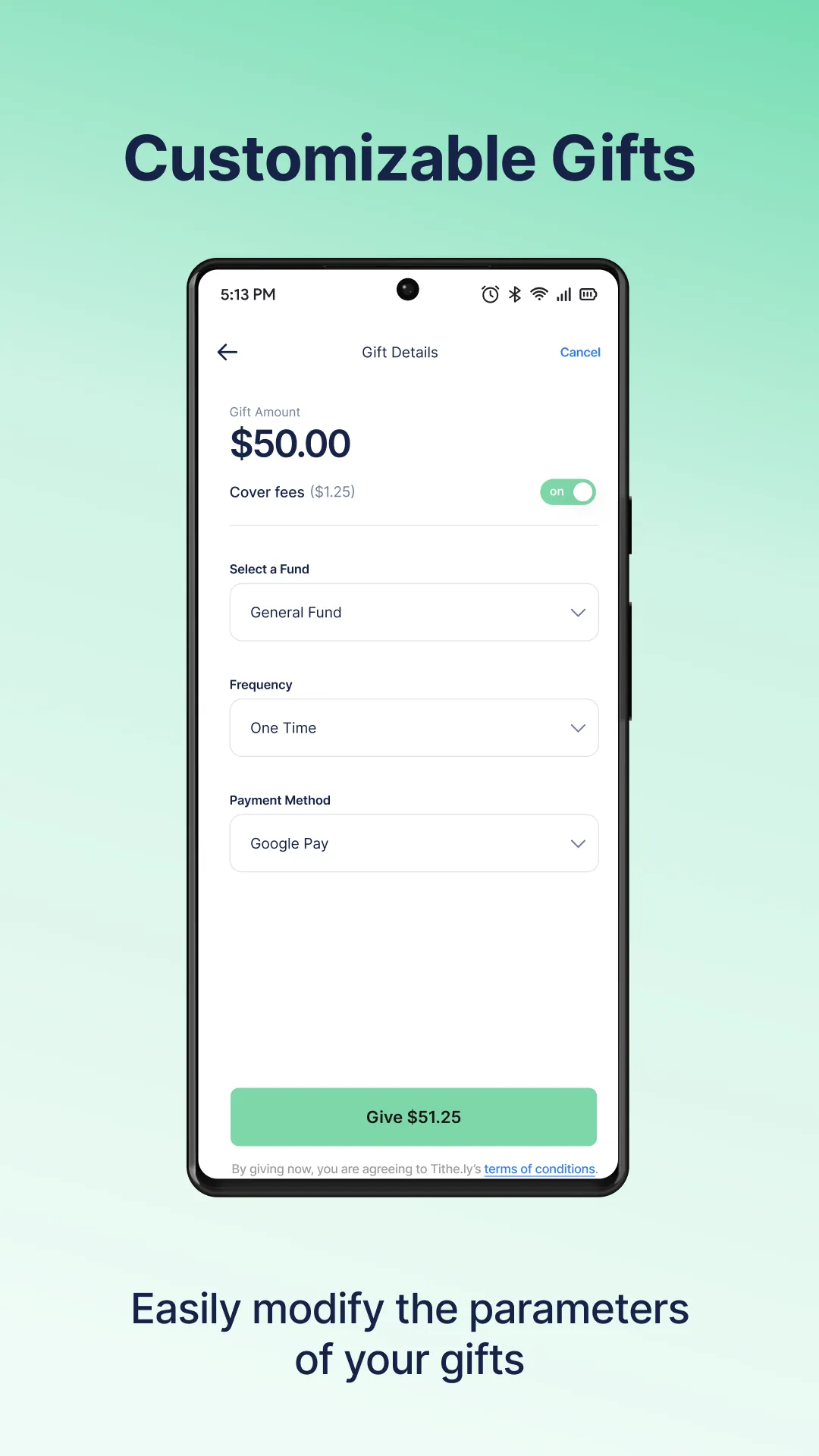 Tithe.ly | Indus Appstore | Screenshot