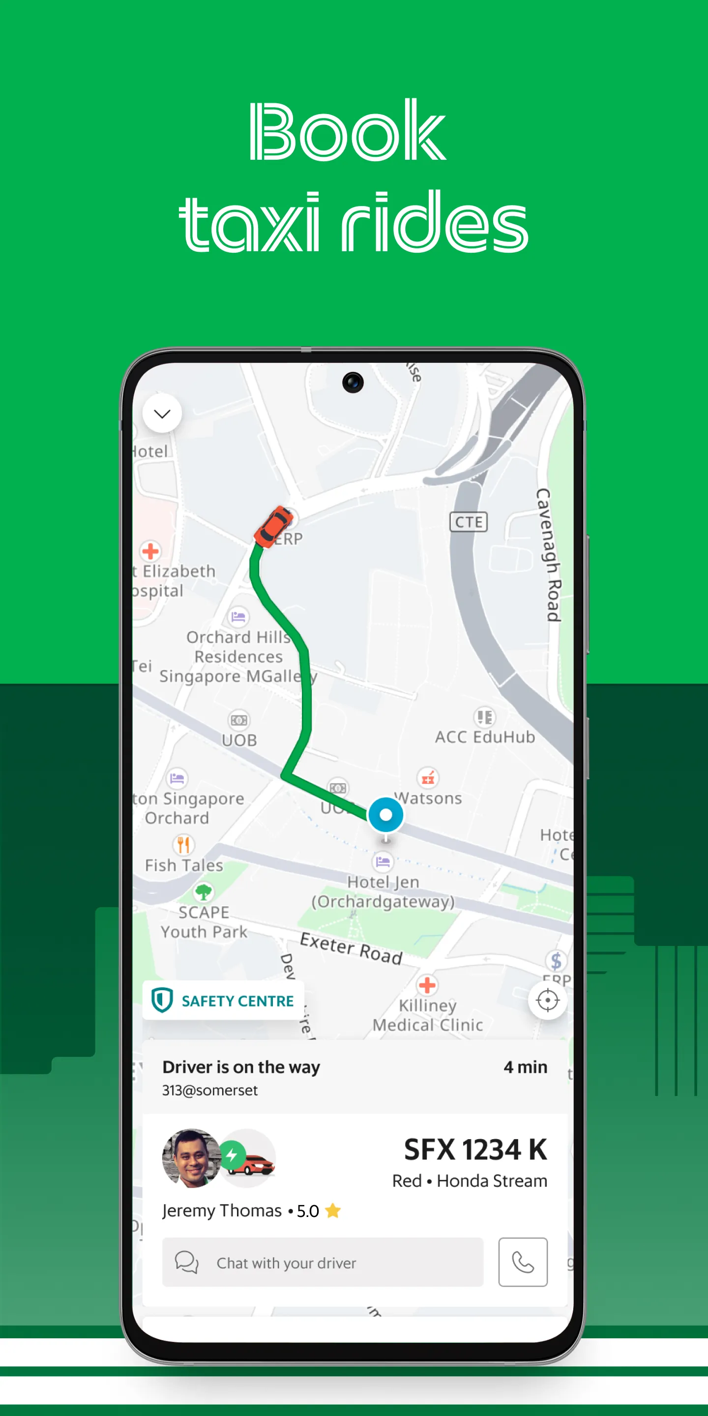 Grab - Taxi & Food Delivery | Indus Appstore | Screenshot