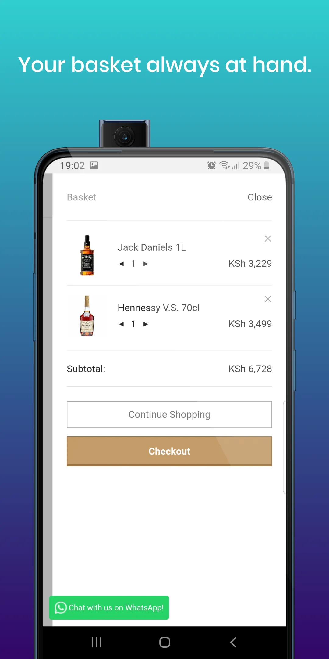 Oaks & Corks - Alcohol Deliver | Indus Appstore | Screenshot