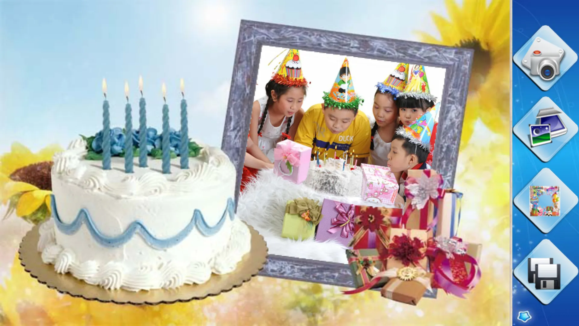 Birthday Frames | Indus Appstore | Screenshot