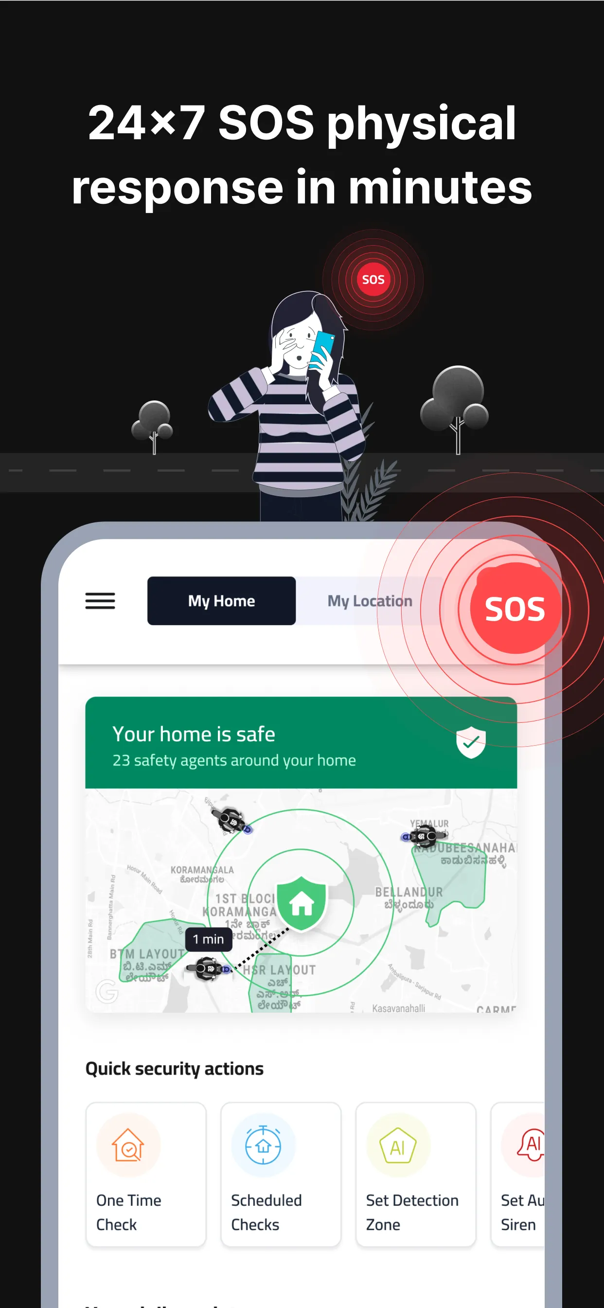 56 Secure: Safety & Security | Indus Appstore | Screenshot