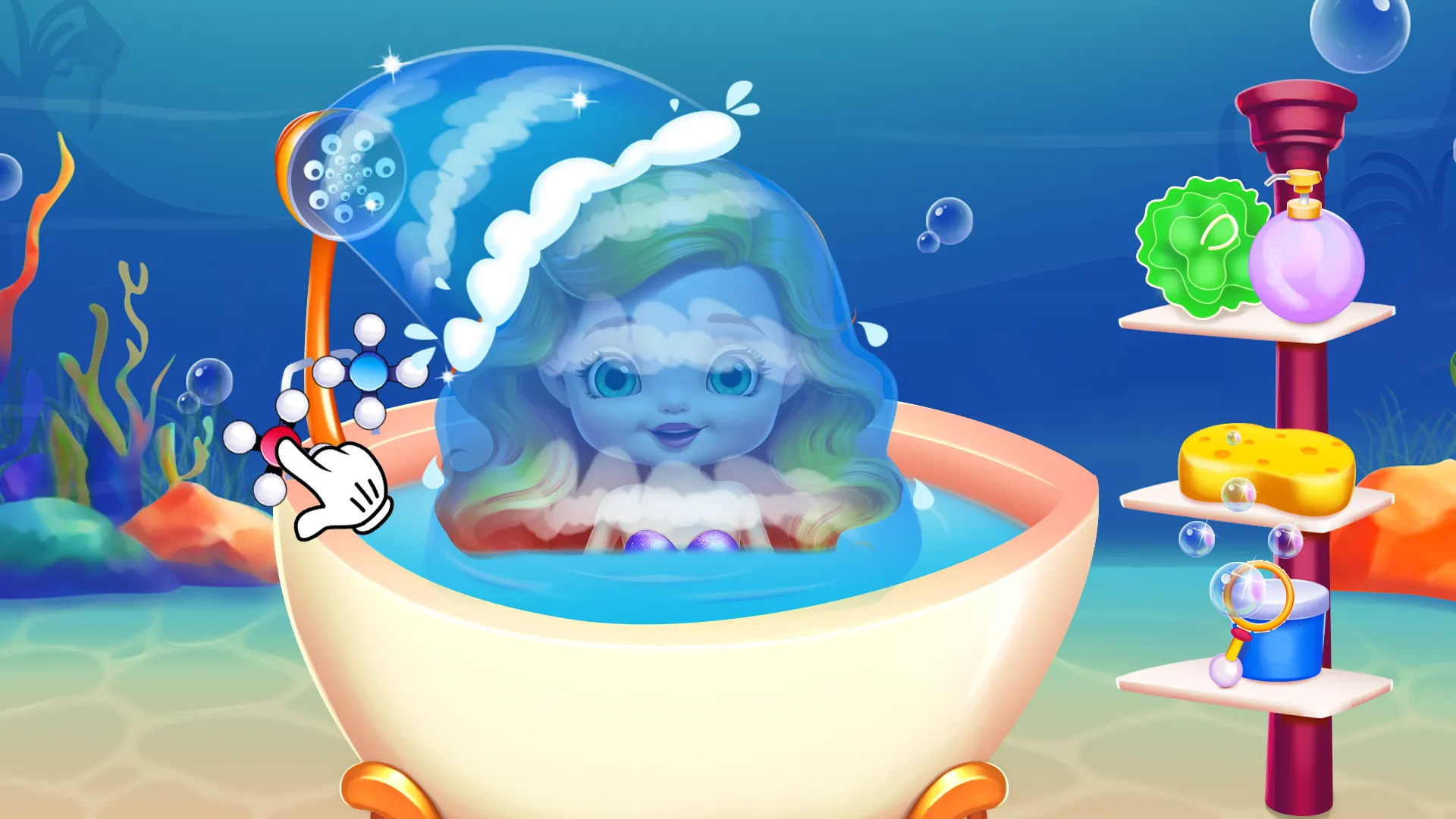 Twin mermaid babysitter care | Indus Appstore | Screenshot