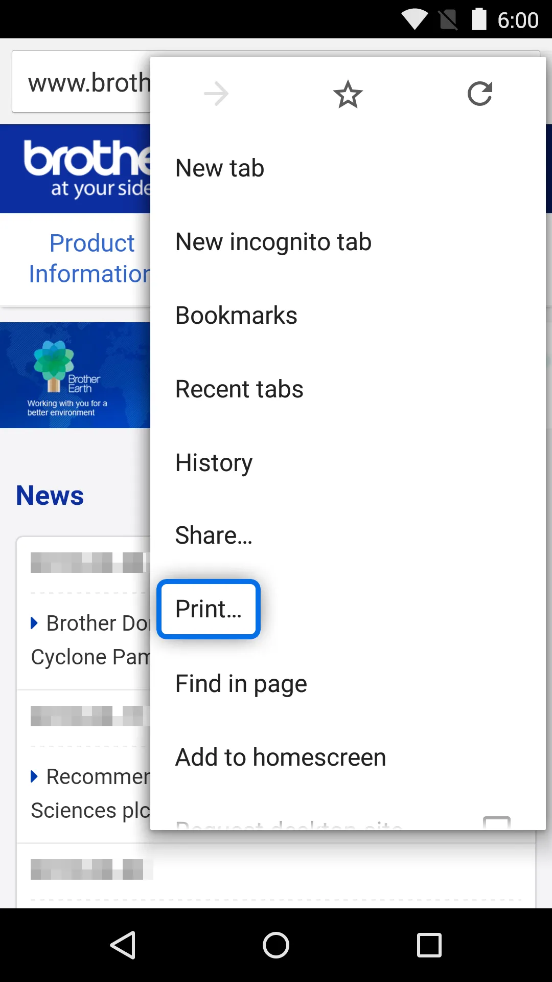 Brother Print Service Plugin | Indus Appstore | Screenshot