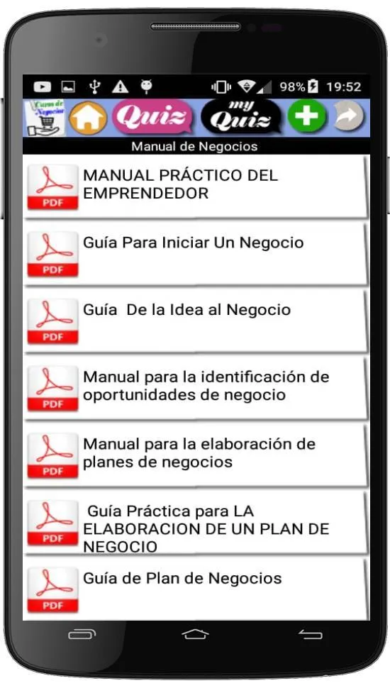 Curso de Negocios | Indus Appstore | Screenshot