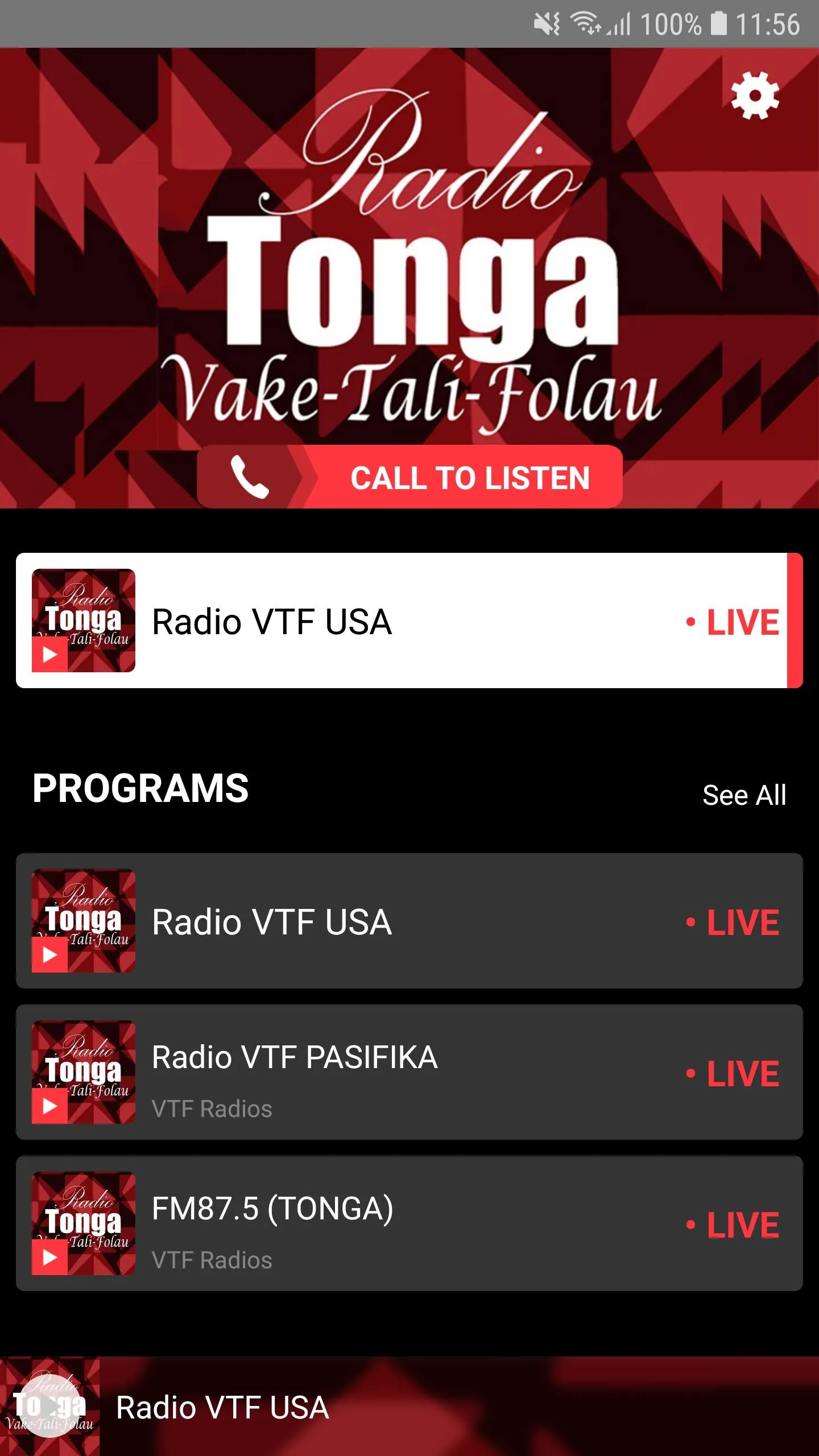 Radio Tonga Vake-Tali-Folau | Indus Appstore | Screenshot