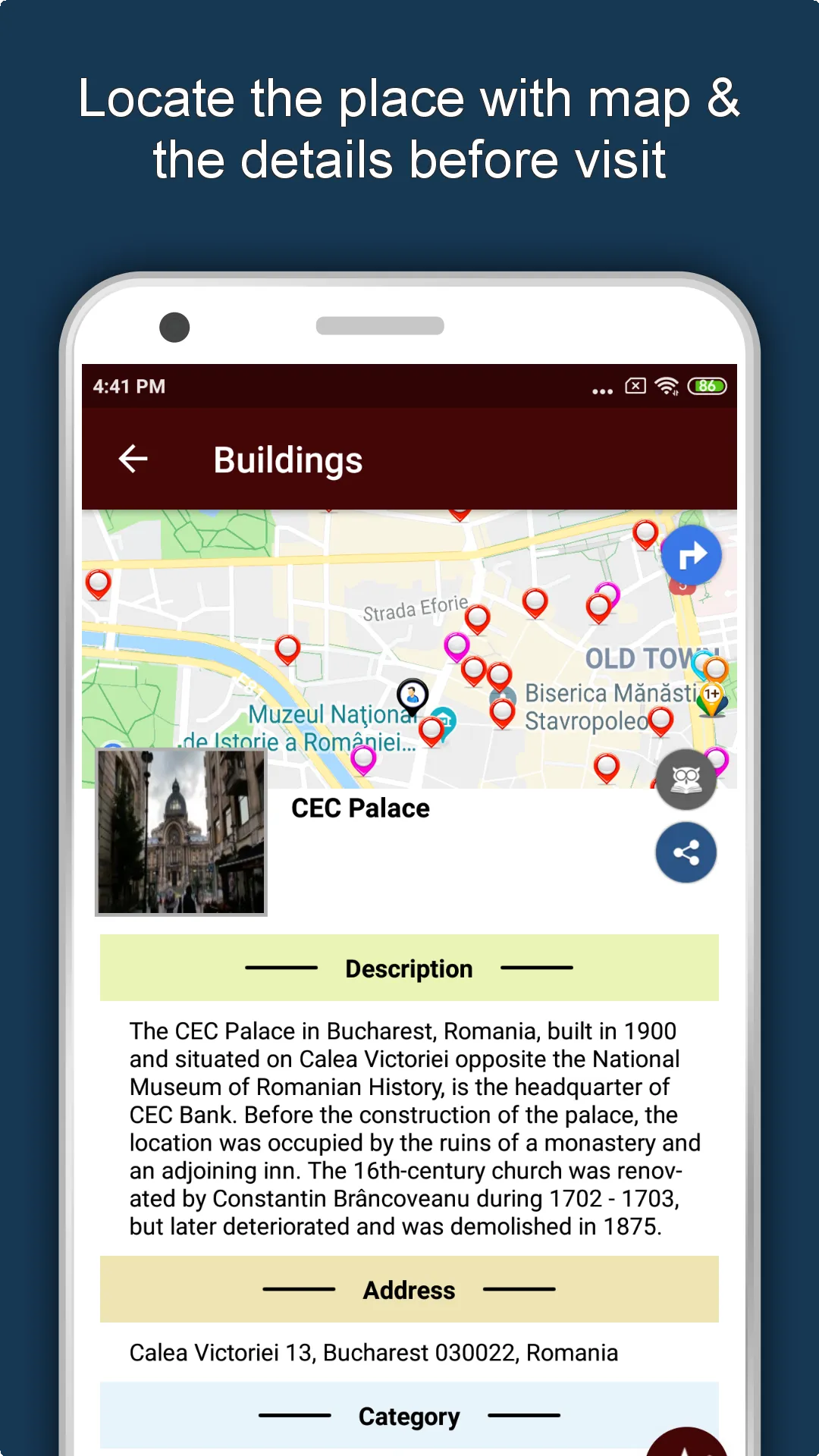 Bucharest Travel & Explore, Of | Indus Appstore | Screenshot