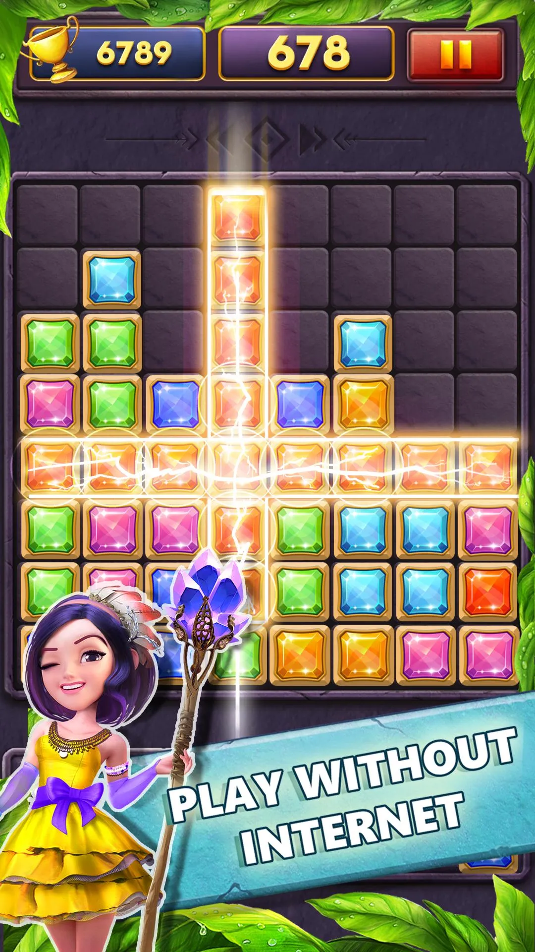 Block Puzzle Gems Classic 1010 | Indus Appstore | Screenshot