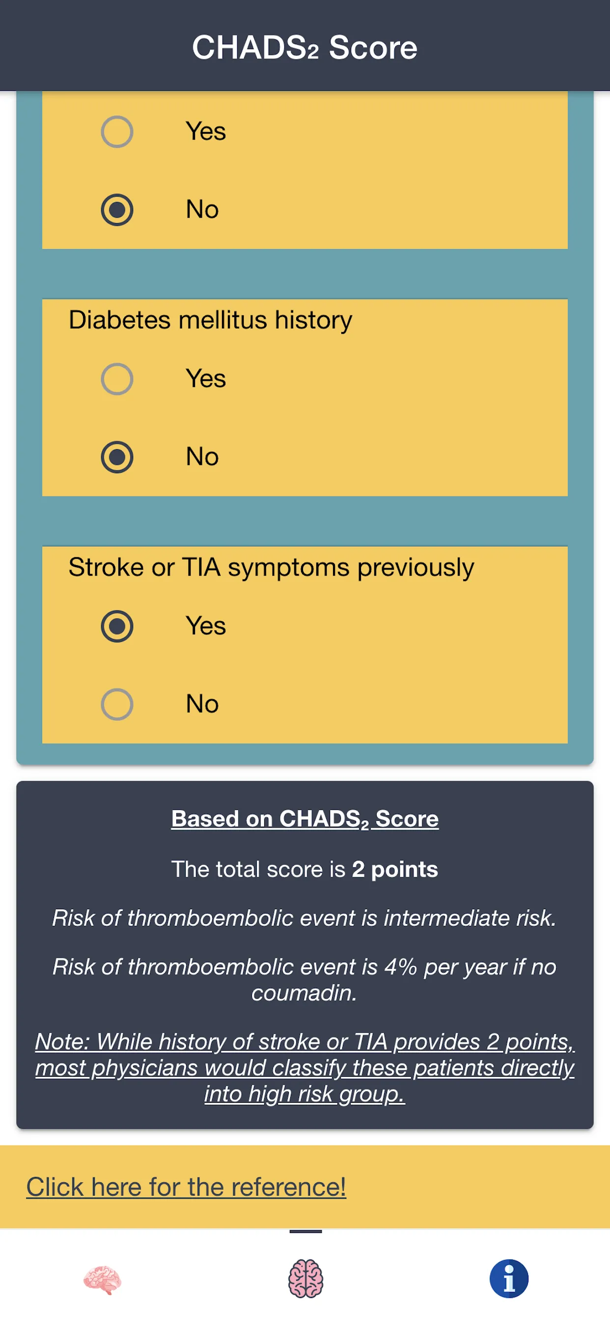 AF Stroke Risk | Indus Appstore | Screenshot