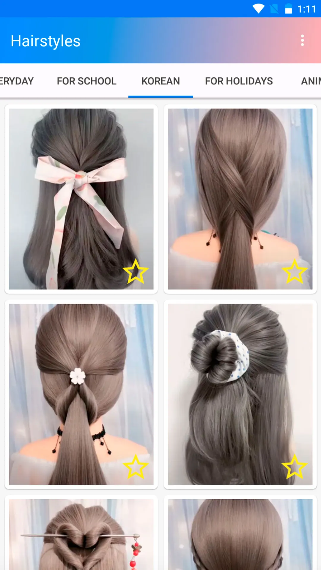 Easy hairstyles step by step | Indus Appstore | Screenshot