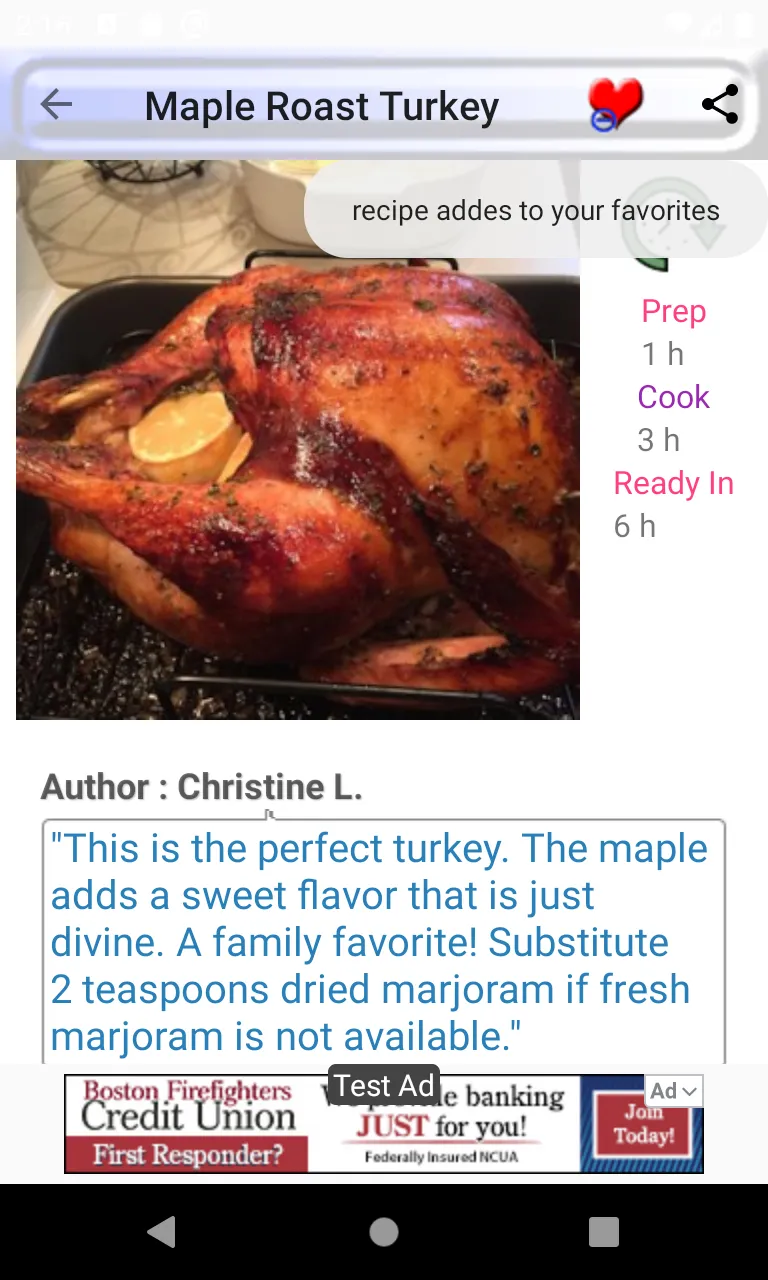 Turkey Recipe: cook chicken | Indus Appstore | Screenshot