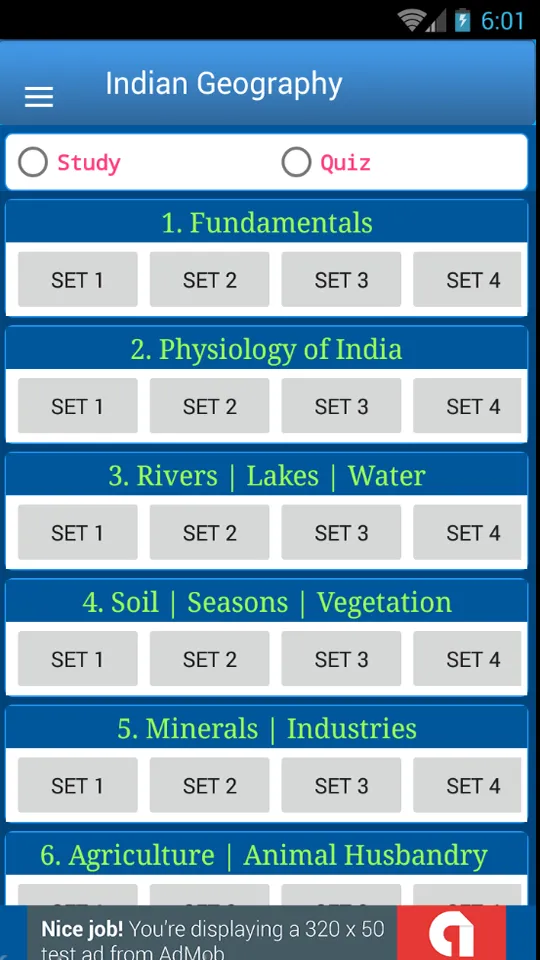 Indian Geography Quiz 1250 MCQ | Indus Appstore | Screenshot