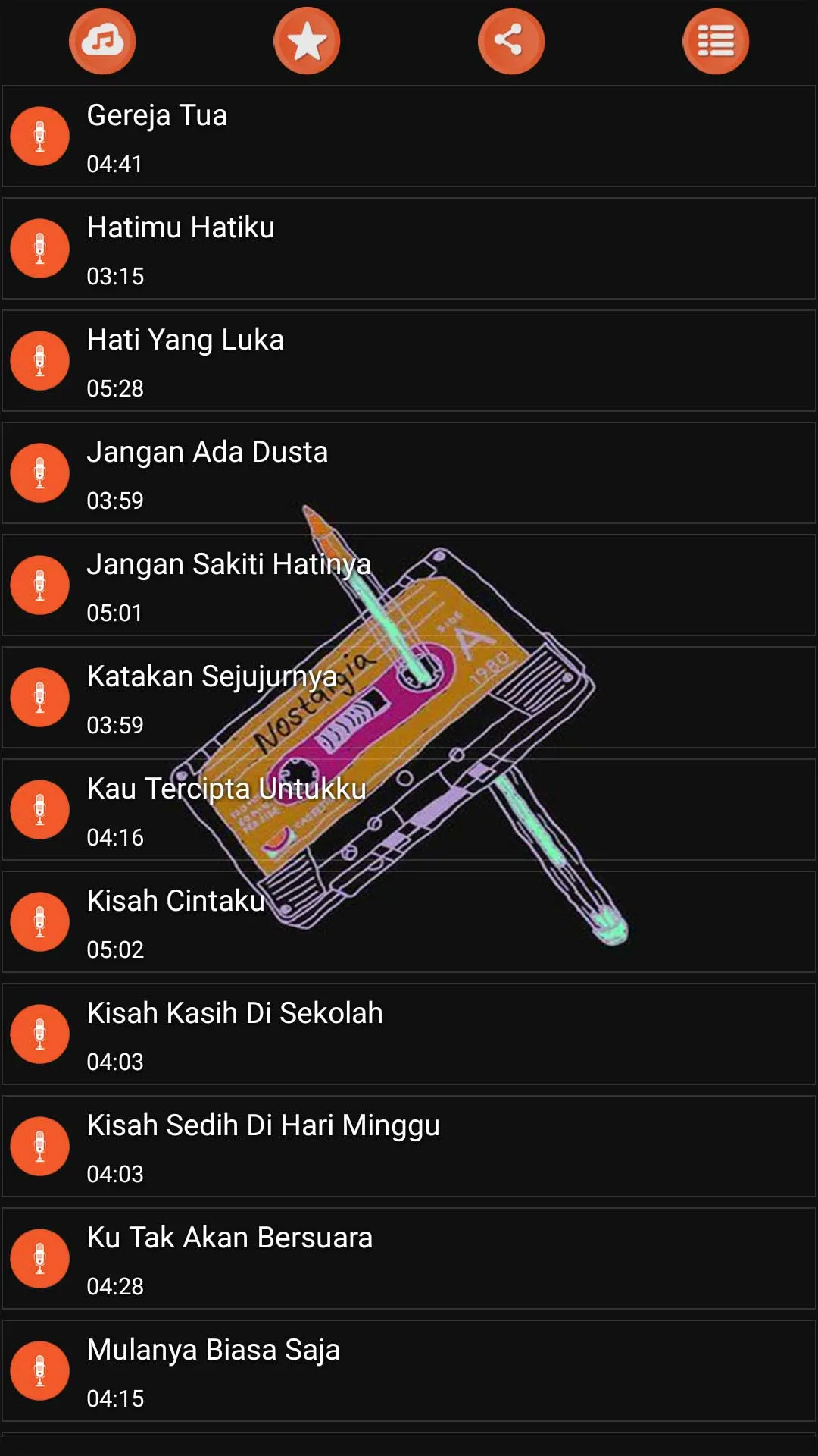 Lagu Nostalgia Tembang Kenanga | Indus Appstore | Screenshot