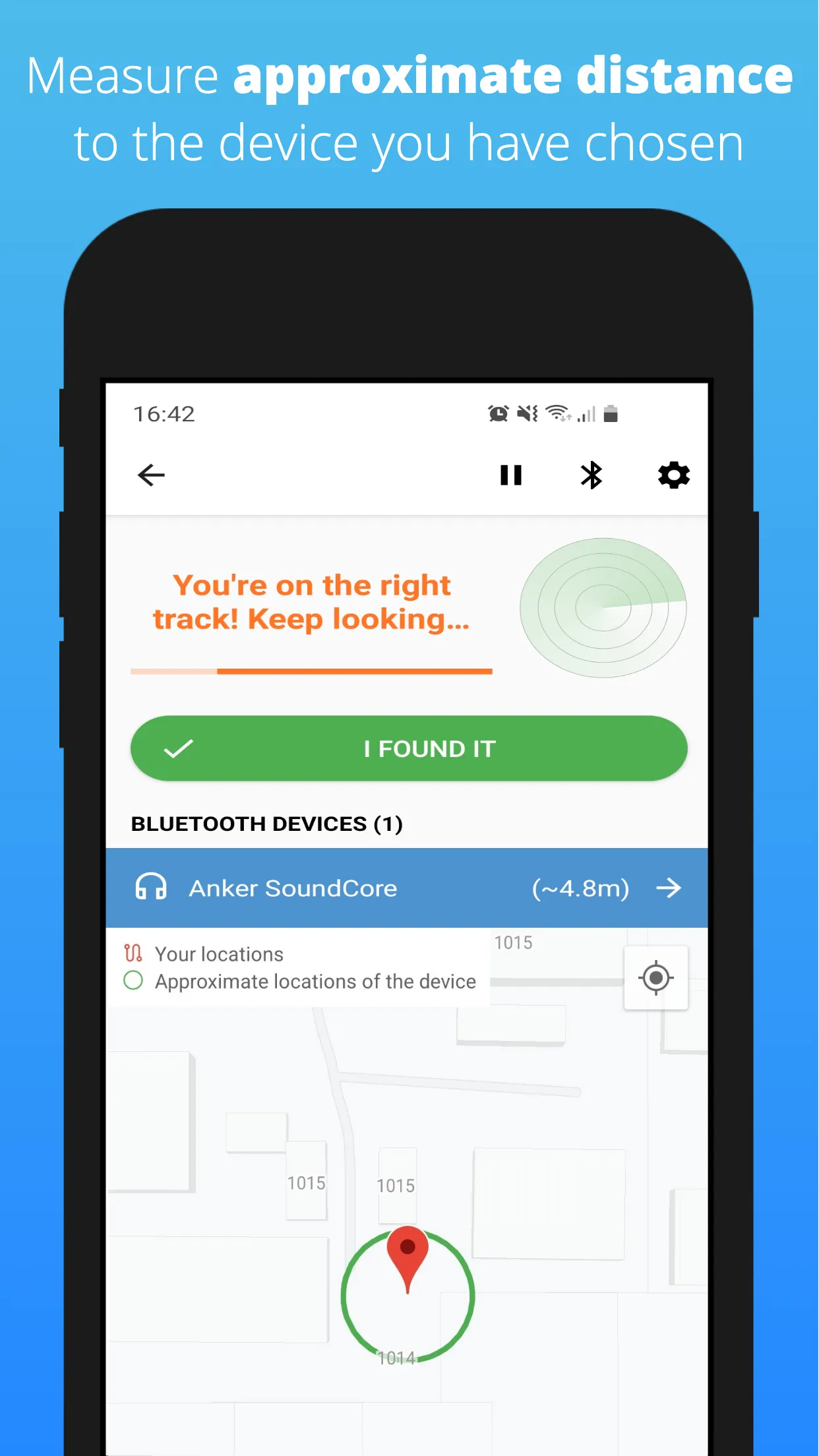 BlueRadar - Bluetooth Finder | Indus Appstore | Screenshot