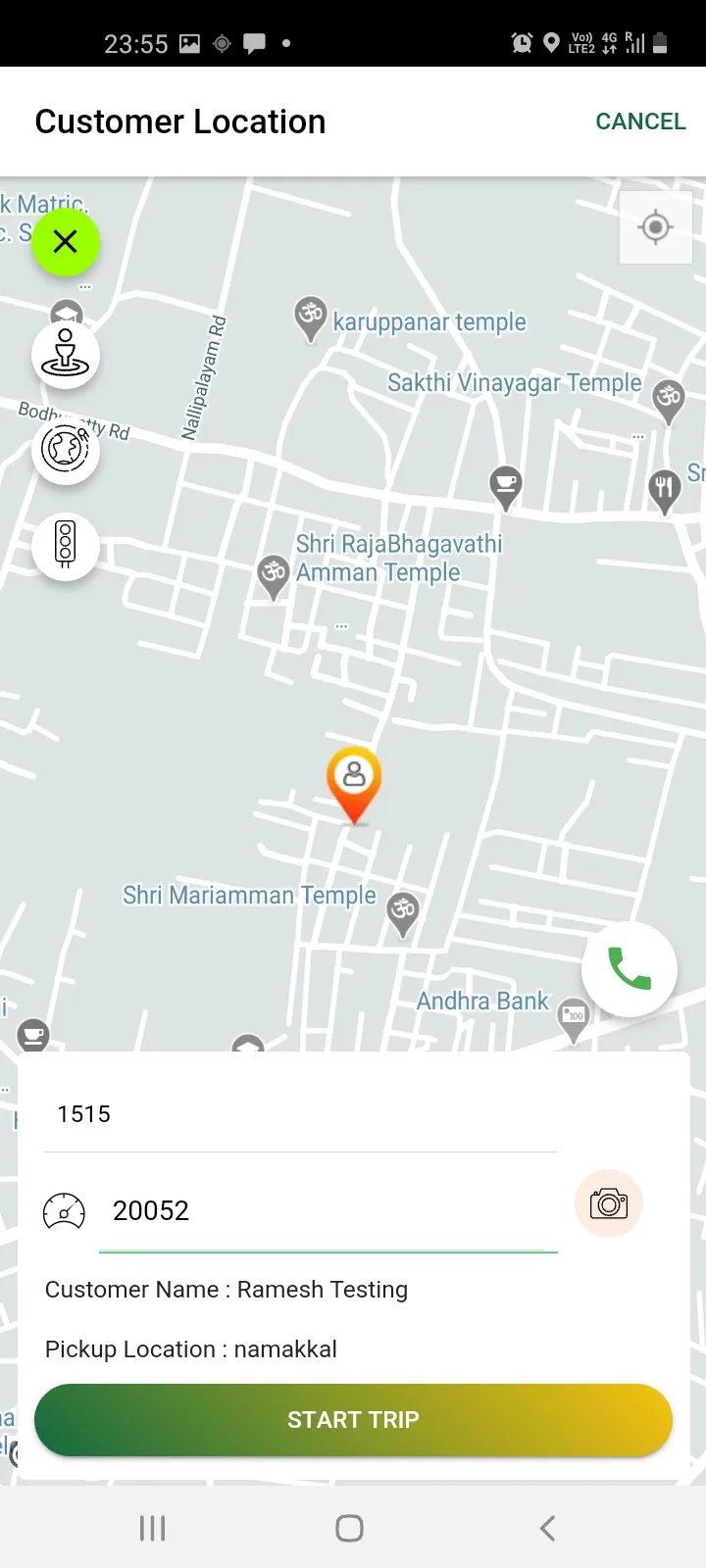 One way Call Taxi Operator | Indus Appstore | Screenshot