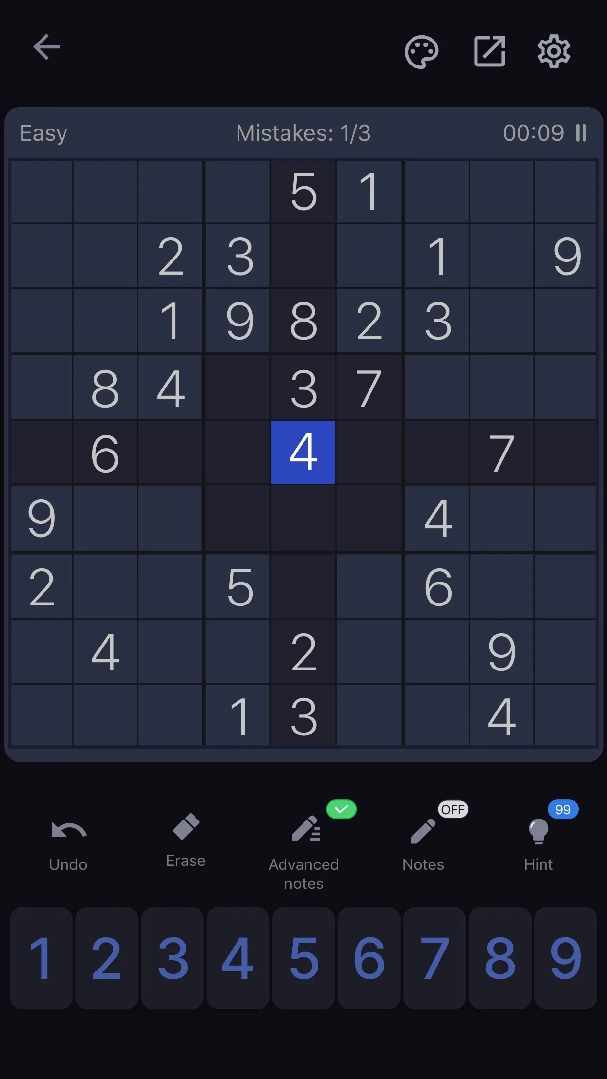 Sudoku - Classic Sudoku Puzzle | Indus Appstore | Screenshot