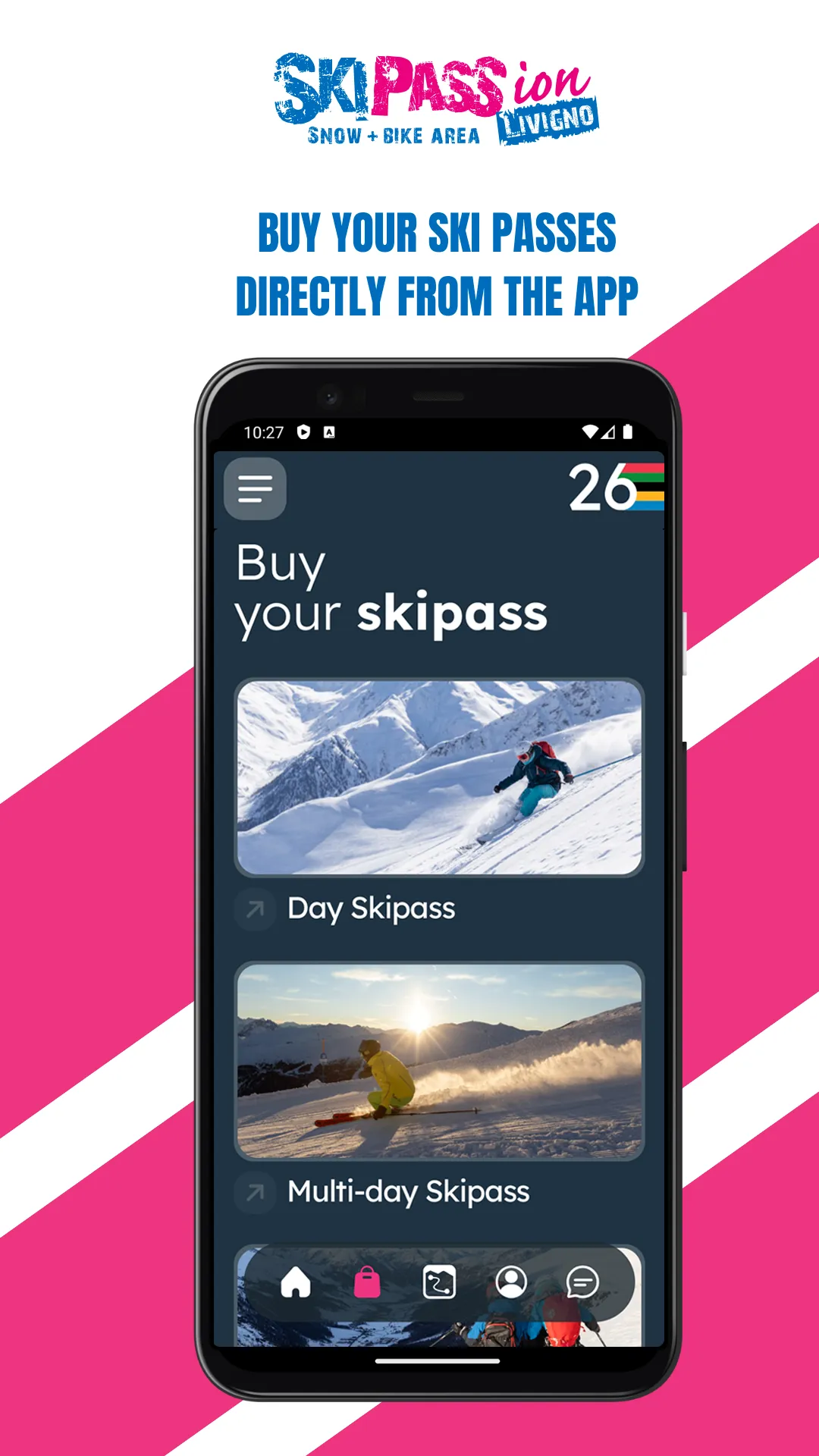 Livigno Skipassion | Indus Appstore | Screenshot