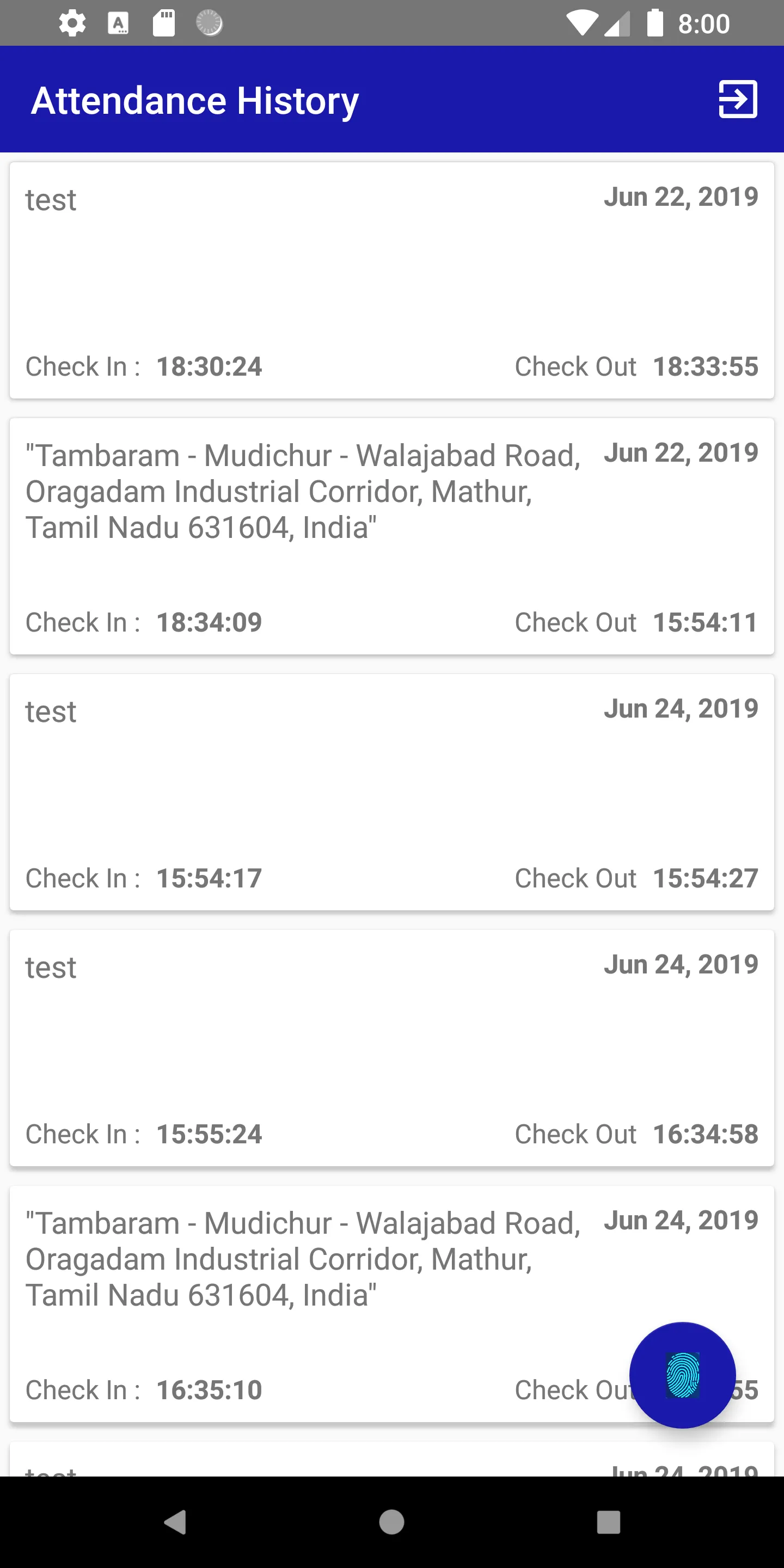 Amaze Attendance | Indus Appstore | Screenshot