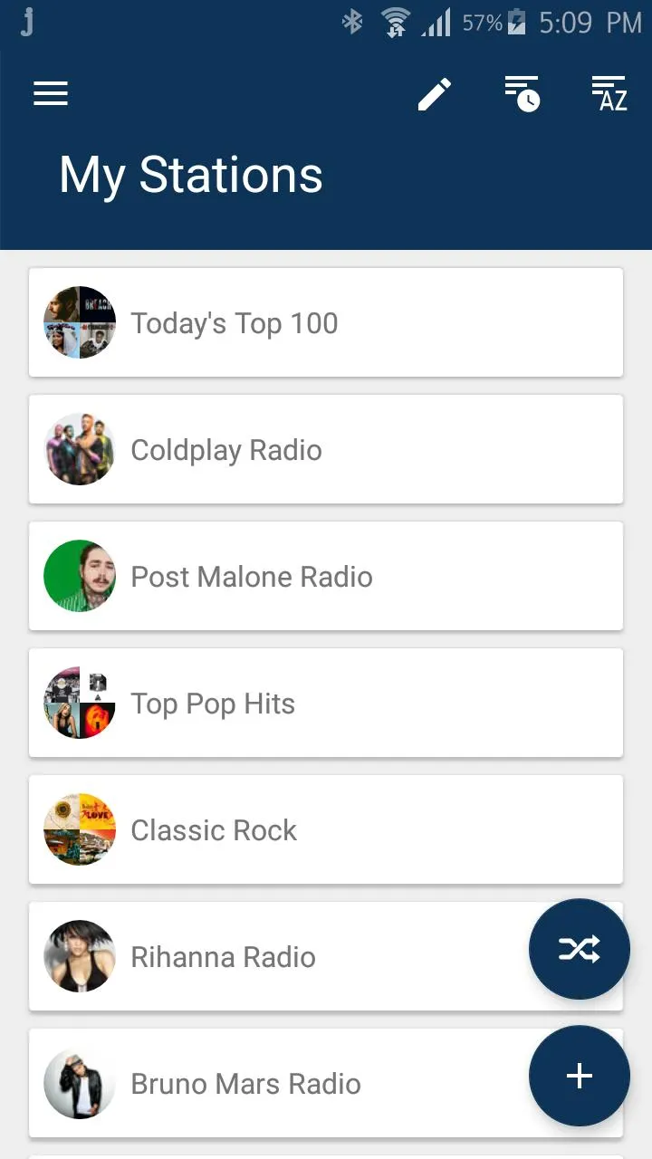 Jango Radio | Indus Appstore | Screenshot