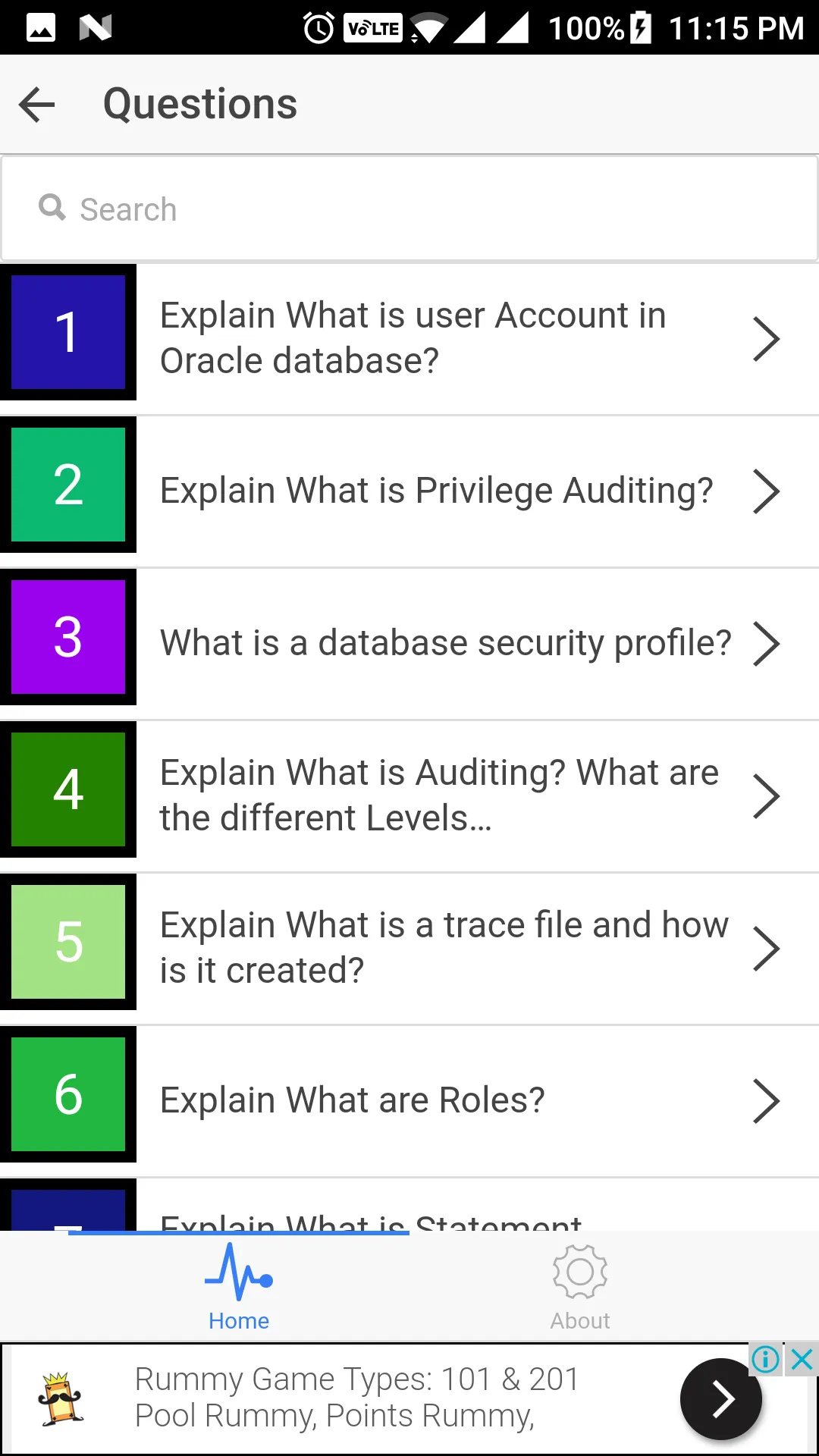 Oracle Interview Questions | Indus Appstore | Screenshot