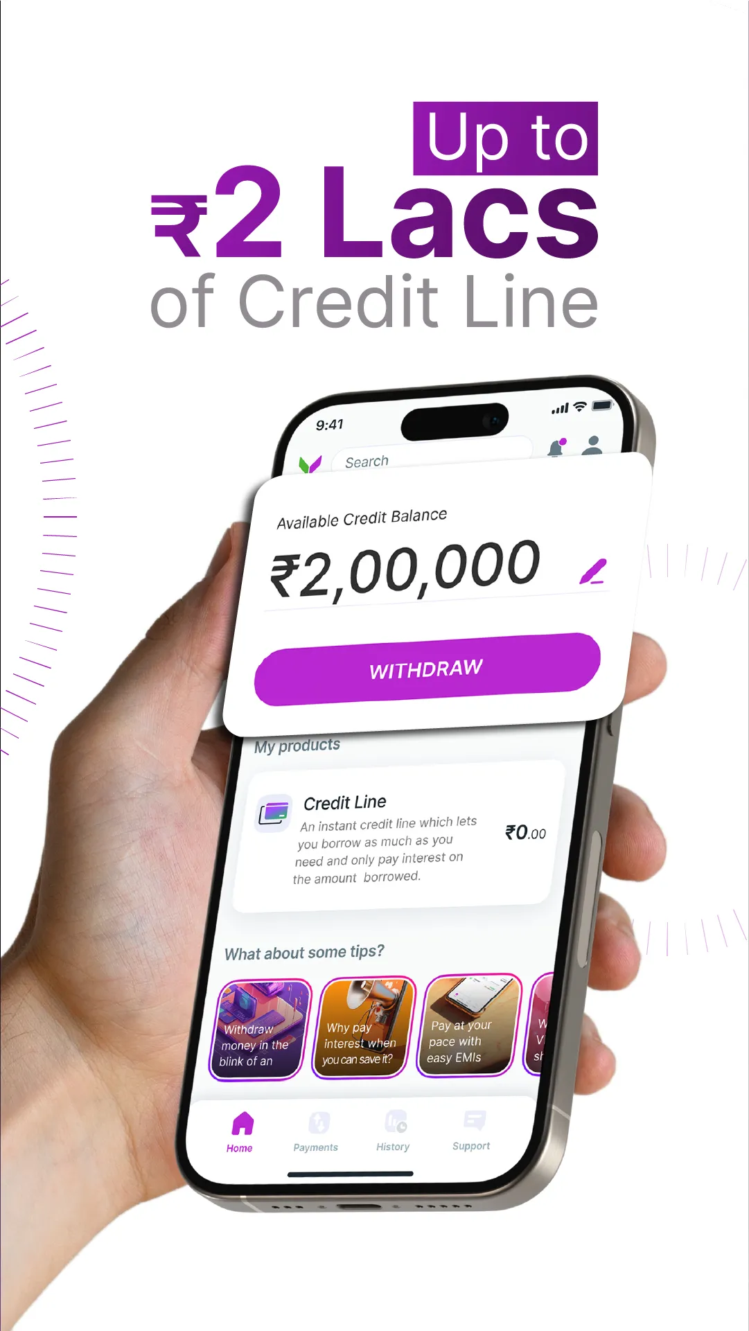 Viva Money: Credit Line & Loan | Indus Appstore | Screenshot