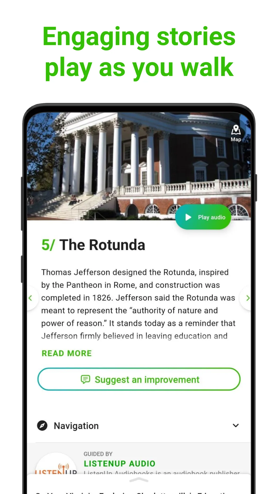 Charlottesville SmartGuide | Indus Appstore | Screenshot