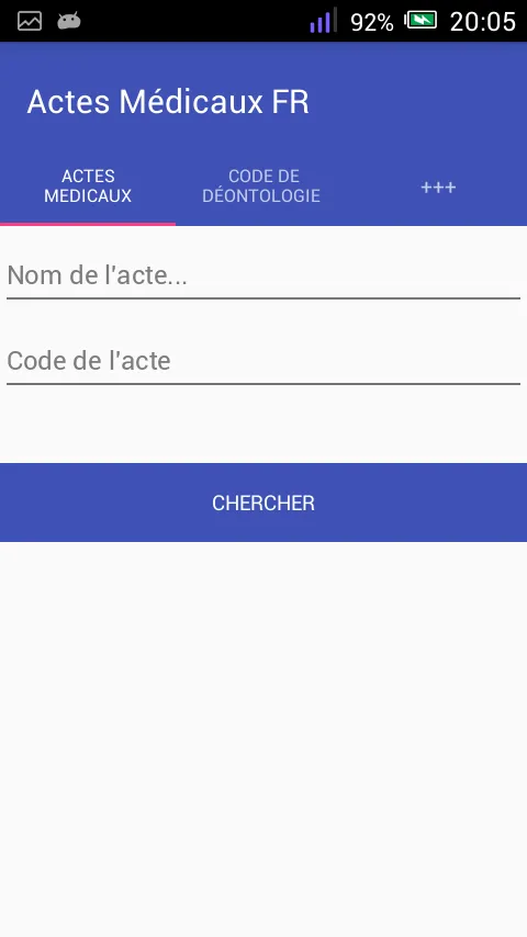 Actes Médicaux Français | Indus Appstore | Screenshot