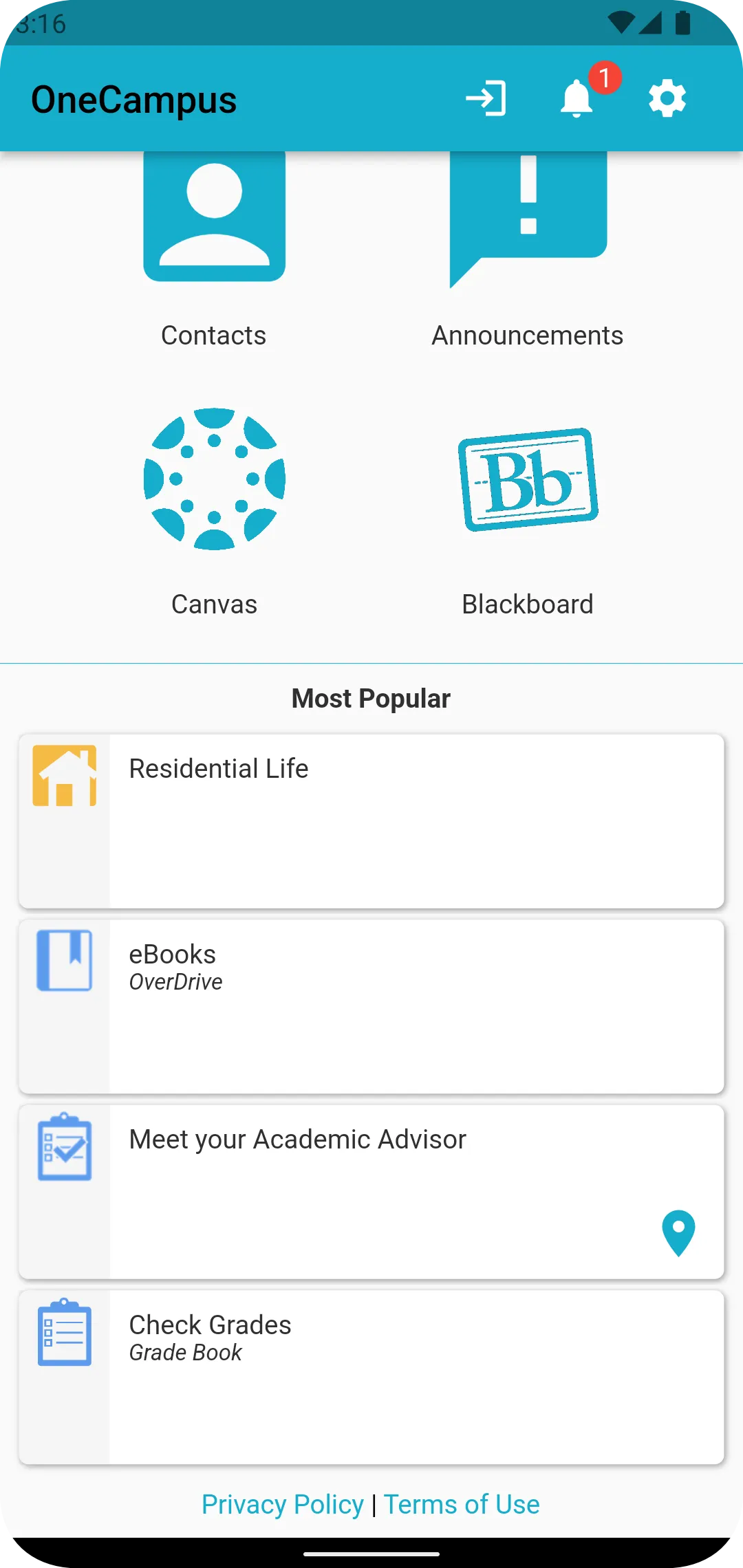 OneCampus | Indus Appstore | Screenshot