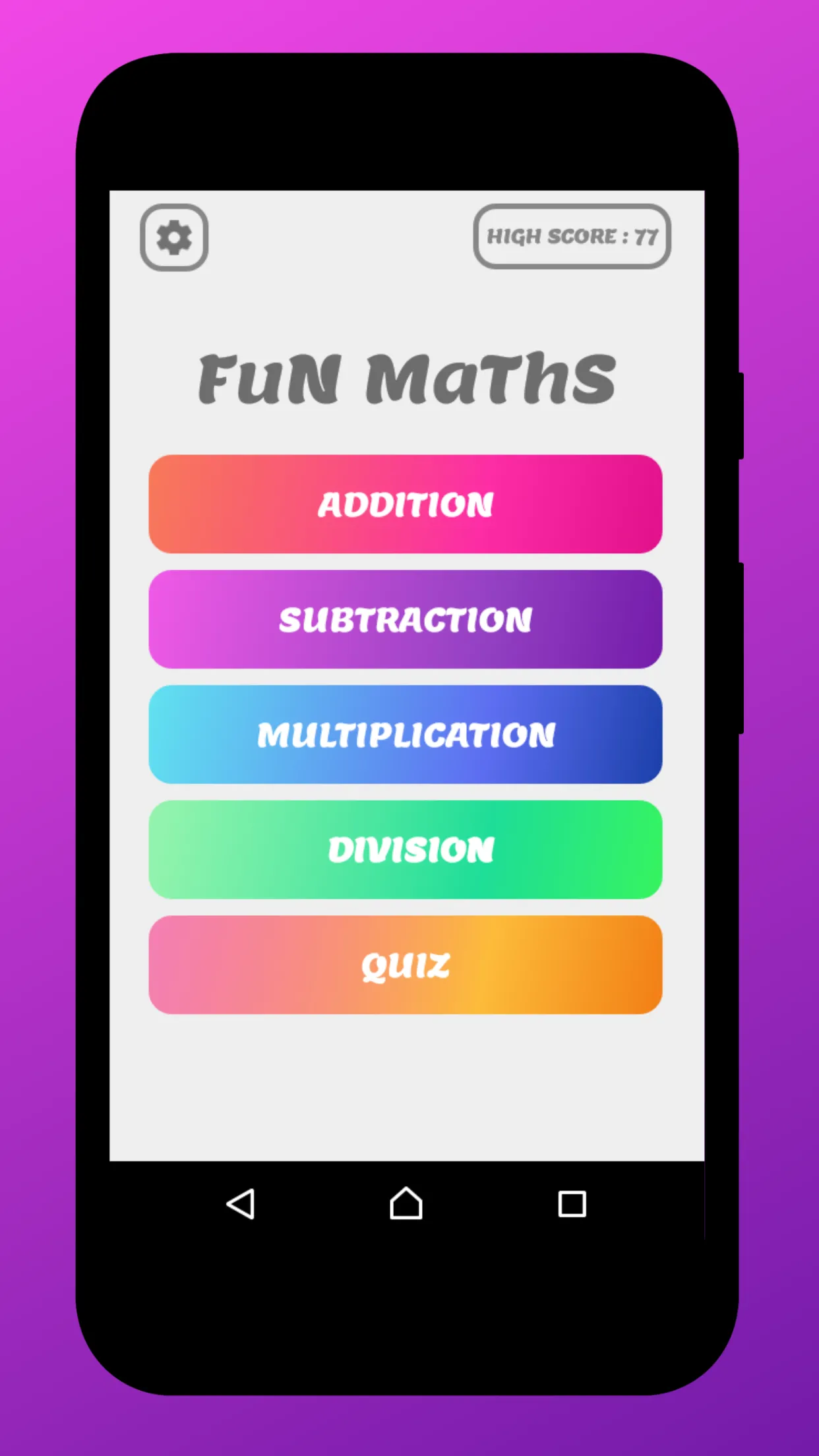 Simple Math Games | Indus Appstore | Screenshot