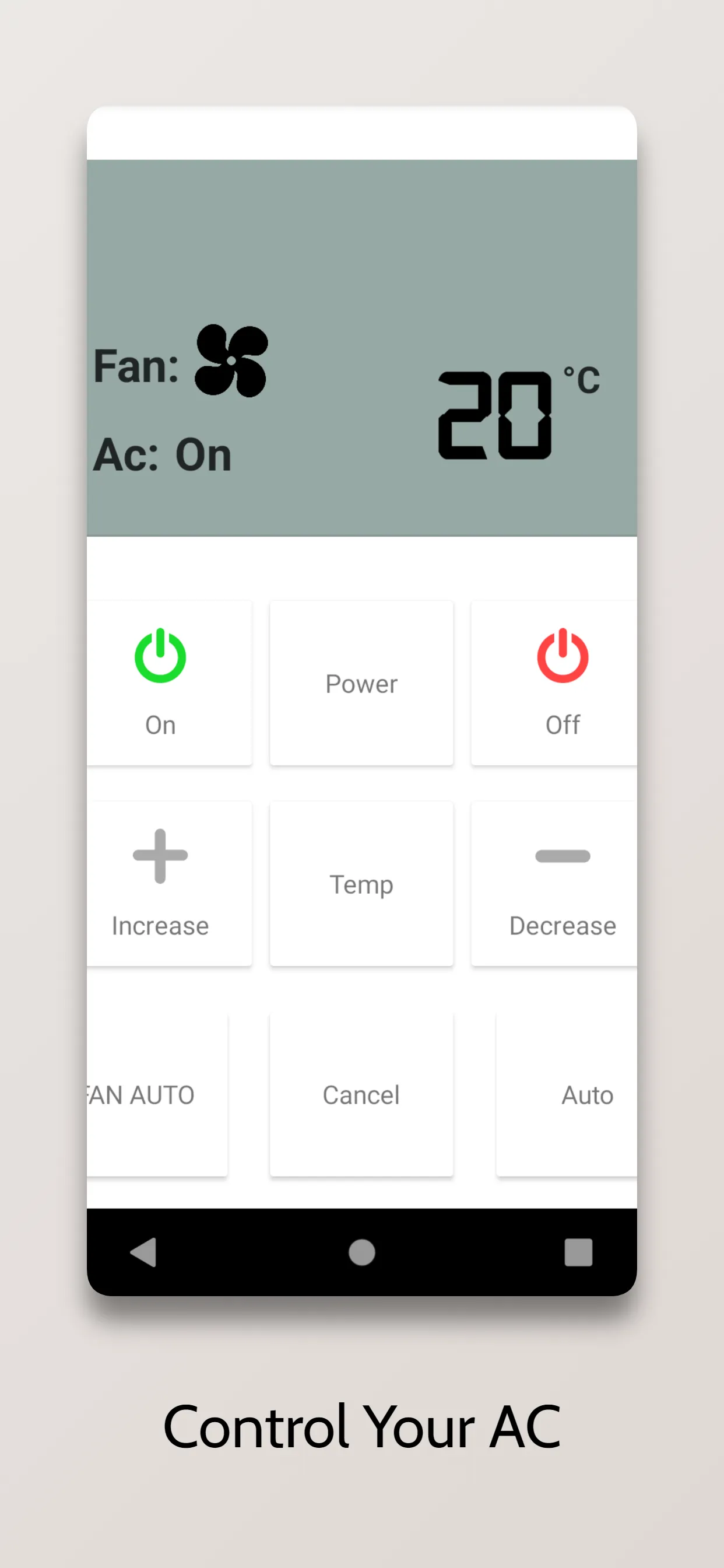 Remote For Hitachi AC | Indus Appstore | Screenshot