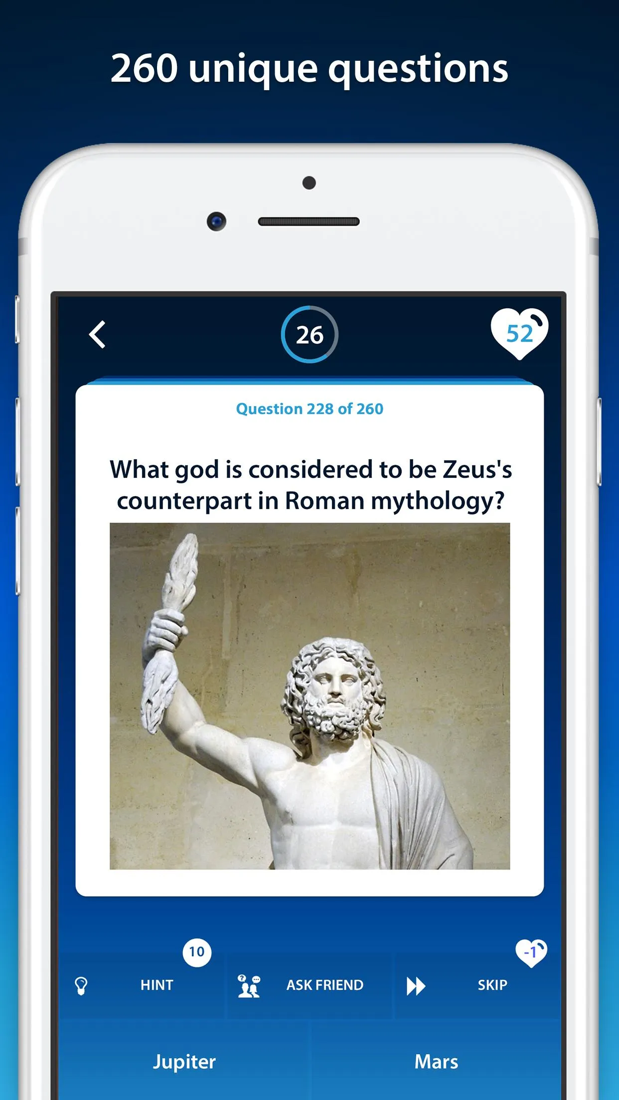 Mythology Quiz | Indus Appstore | Screenshot