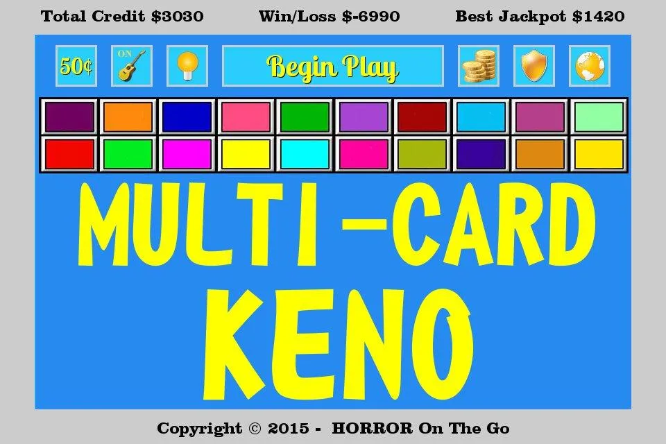 Multi-Card Keno | Indus Appstore | Screenshot