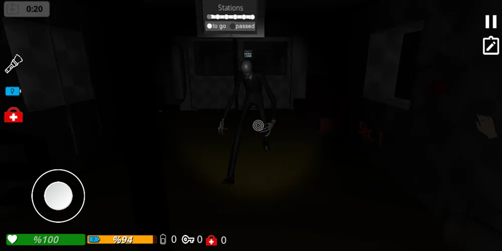 Slenderman Metro : Horror Game | Indus Appstore | Screenshot