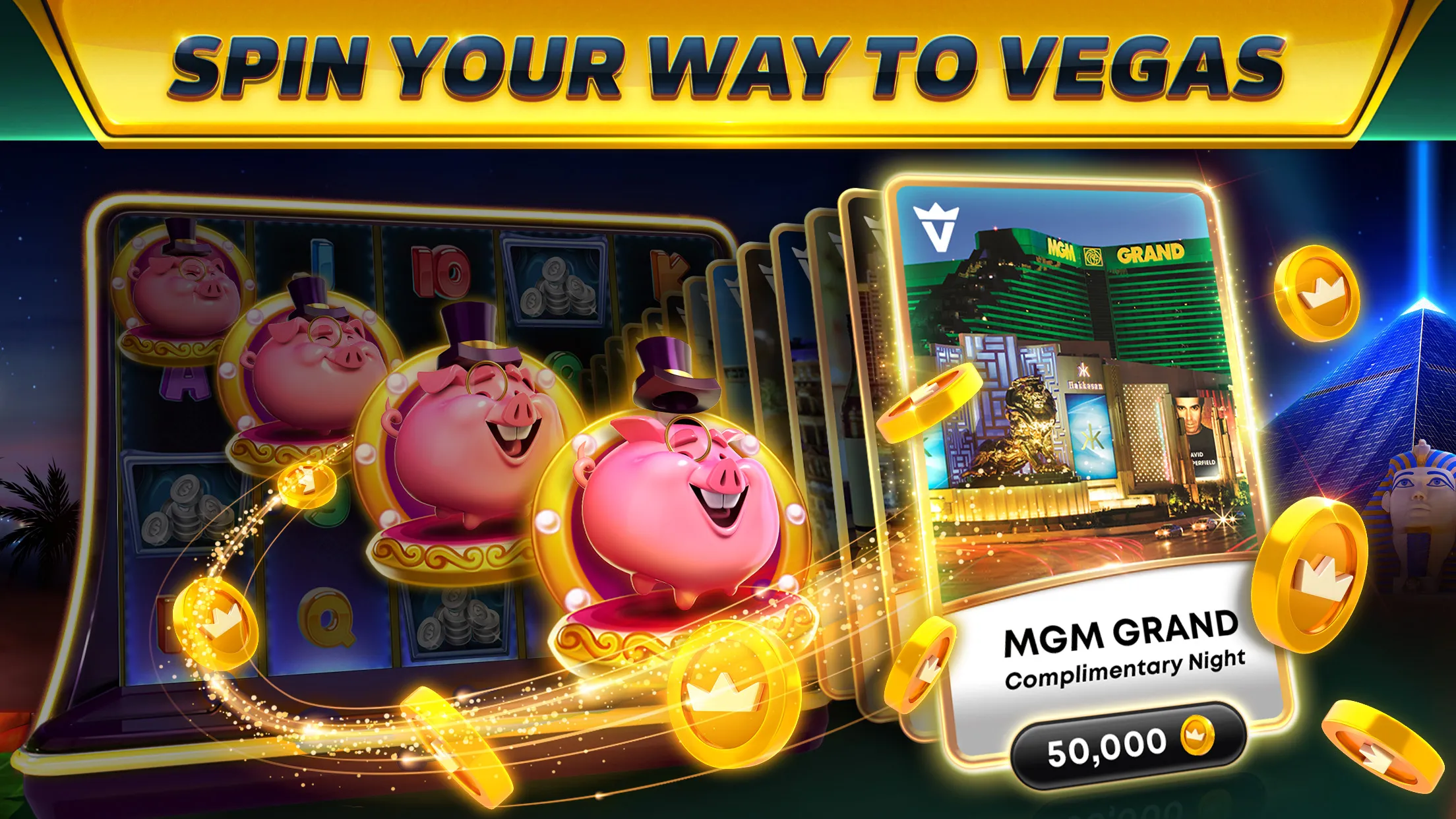 MGM Slots Live - Real Rewards | Indus Appstore | Screenshot