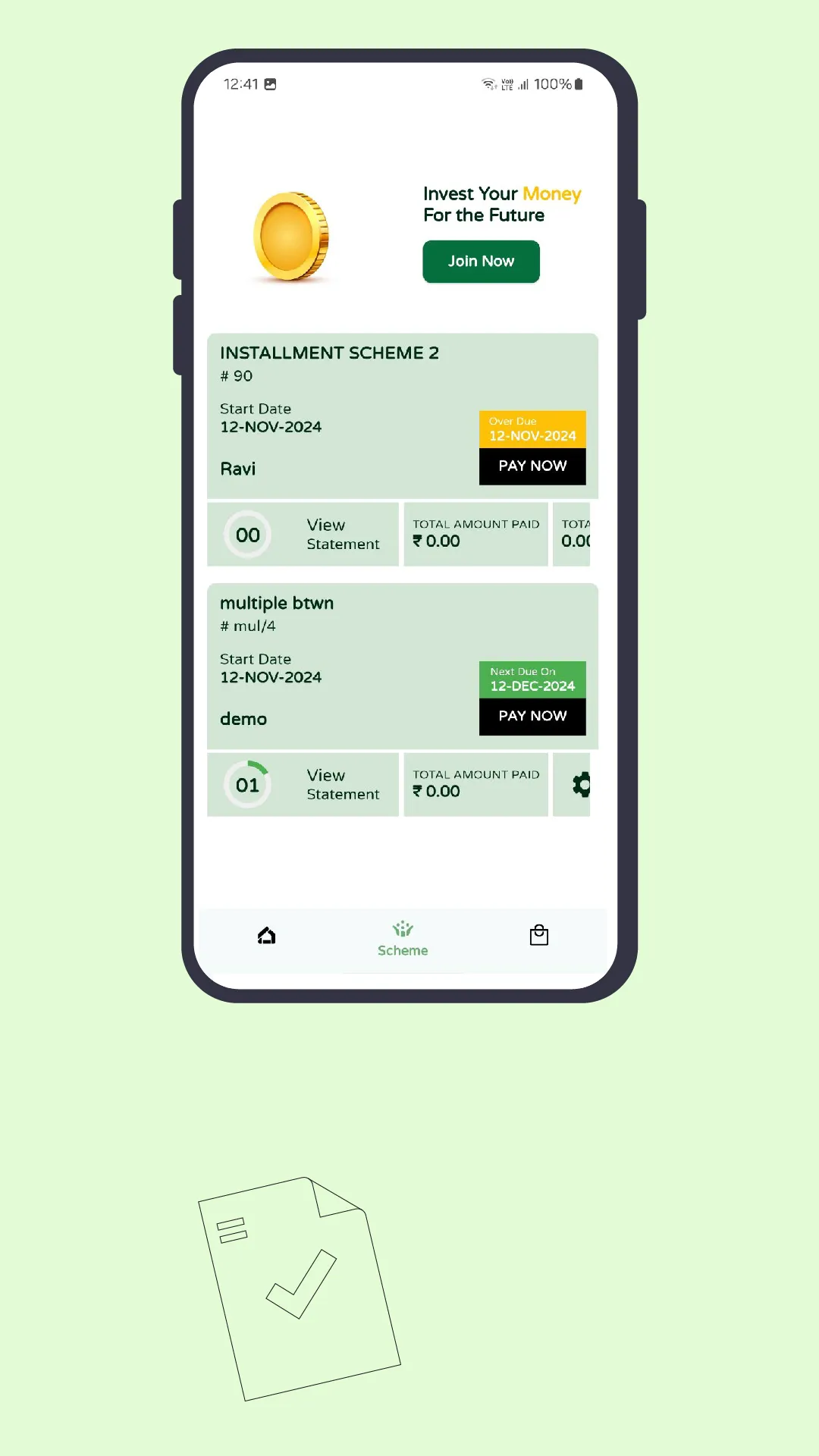 Nebu Scheme Customer | Indus Appstore | Screenshot