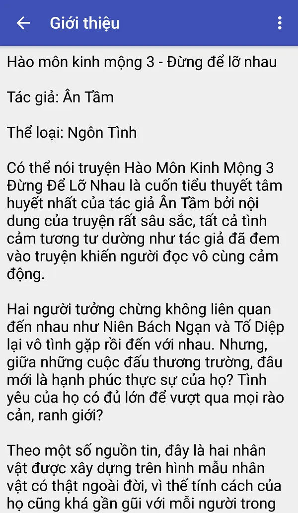 Hao mon kinh mong 3 | Indus Appstore | Screenshot