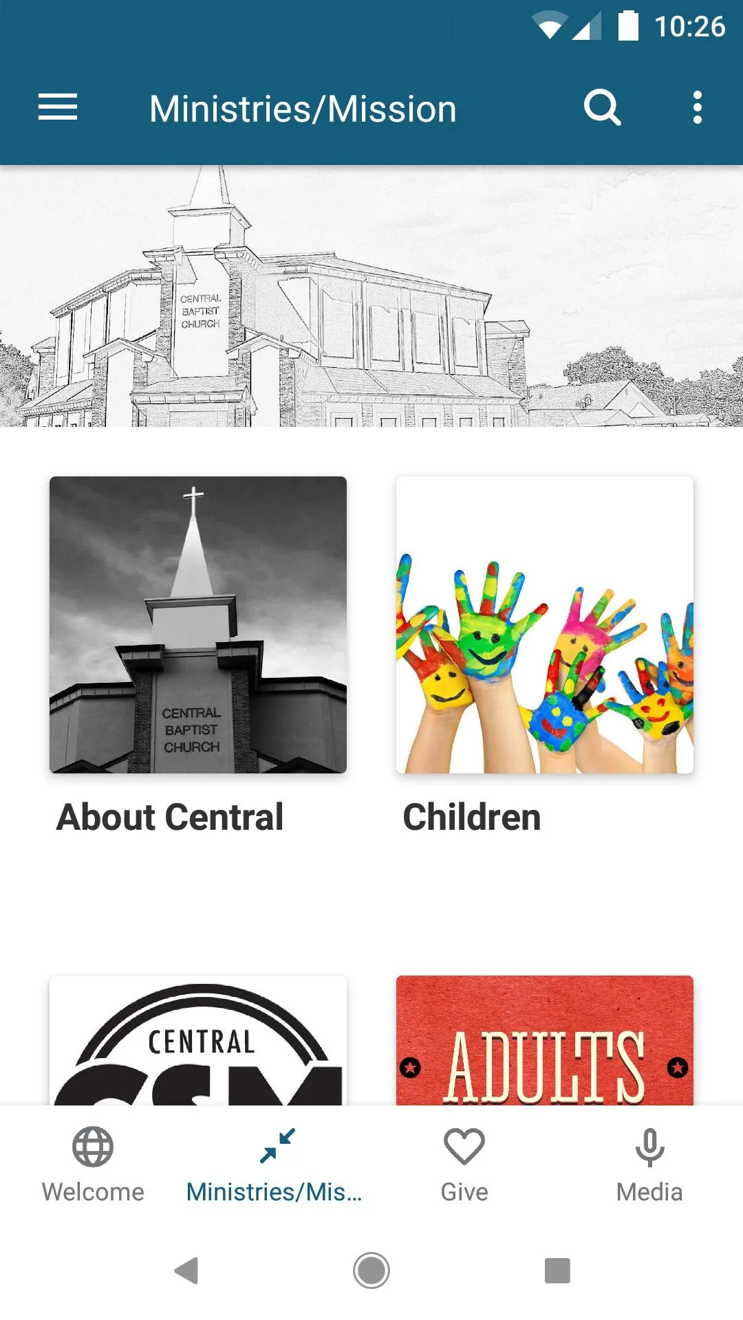 Central Baptist Church NLR, AR | Indus Appstore | Screenshot