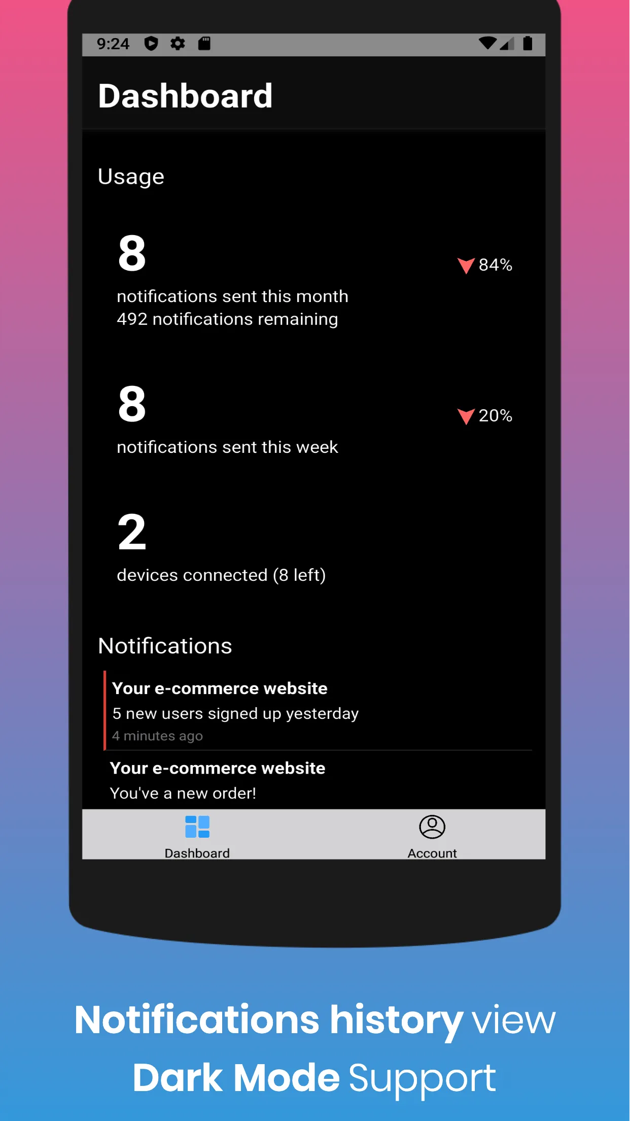 Push: custom notifications | Indus Appstore | Screenshot