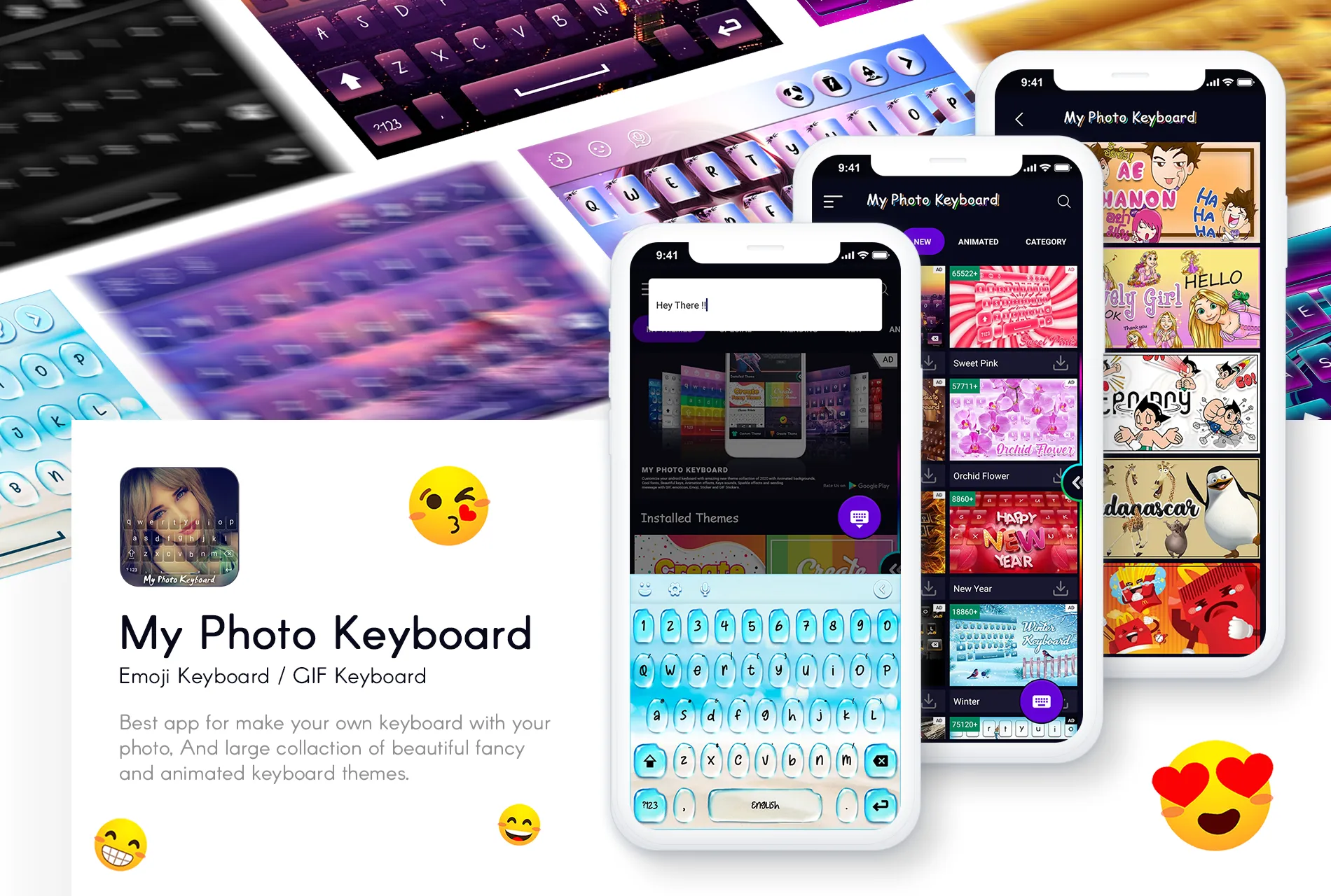 My Photo Keyboard With Themes | Indus Appstore | Screenshot