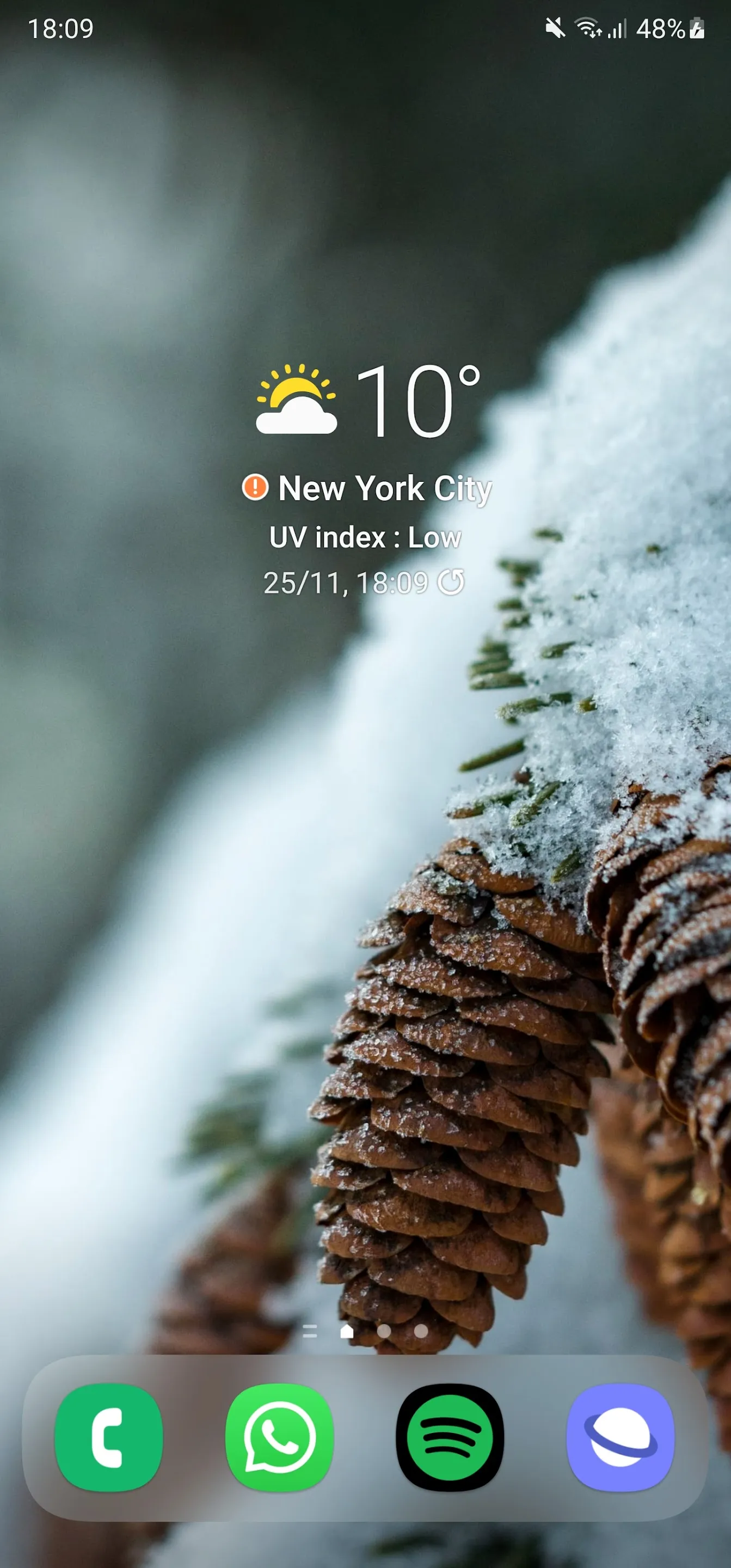 Winter Theme for iWall | Indus Appstore | Screenshot