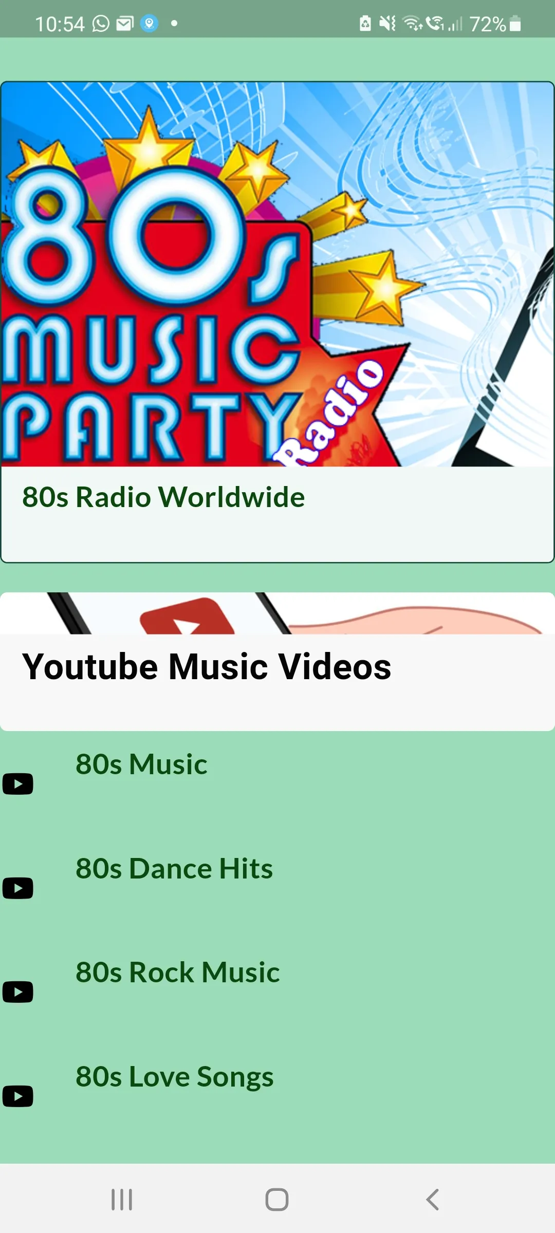 80s Radio Top Eighties Music | Indus Appstore | Screenshot