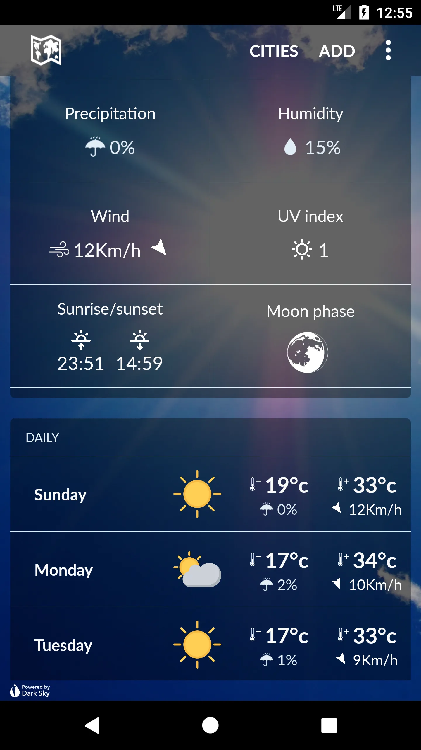 Uzbekistan Weather | Indus Appstore | Screenshot