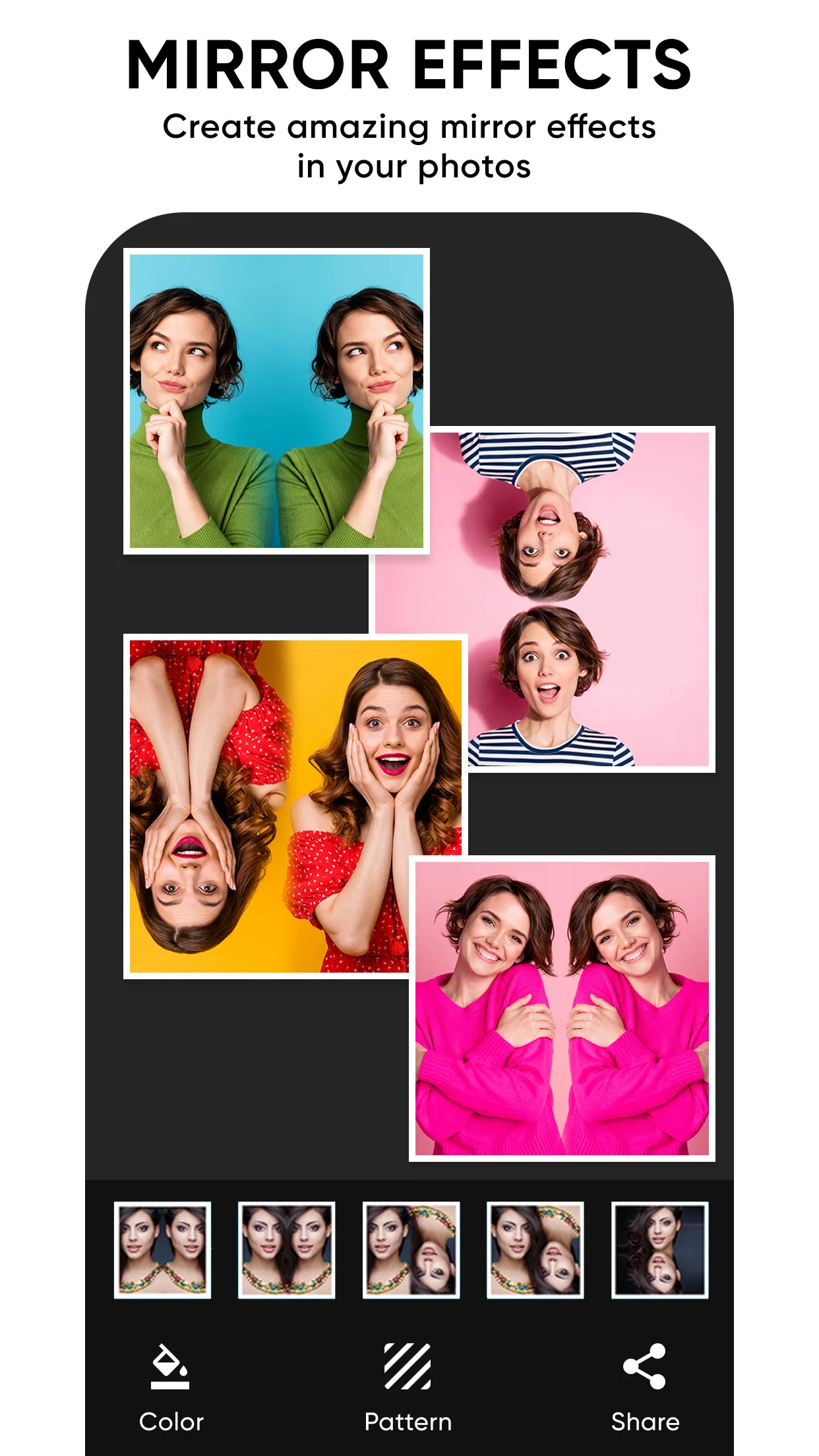 Mirror image – collage maker | Indus Appstore | Screenshot