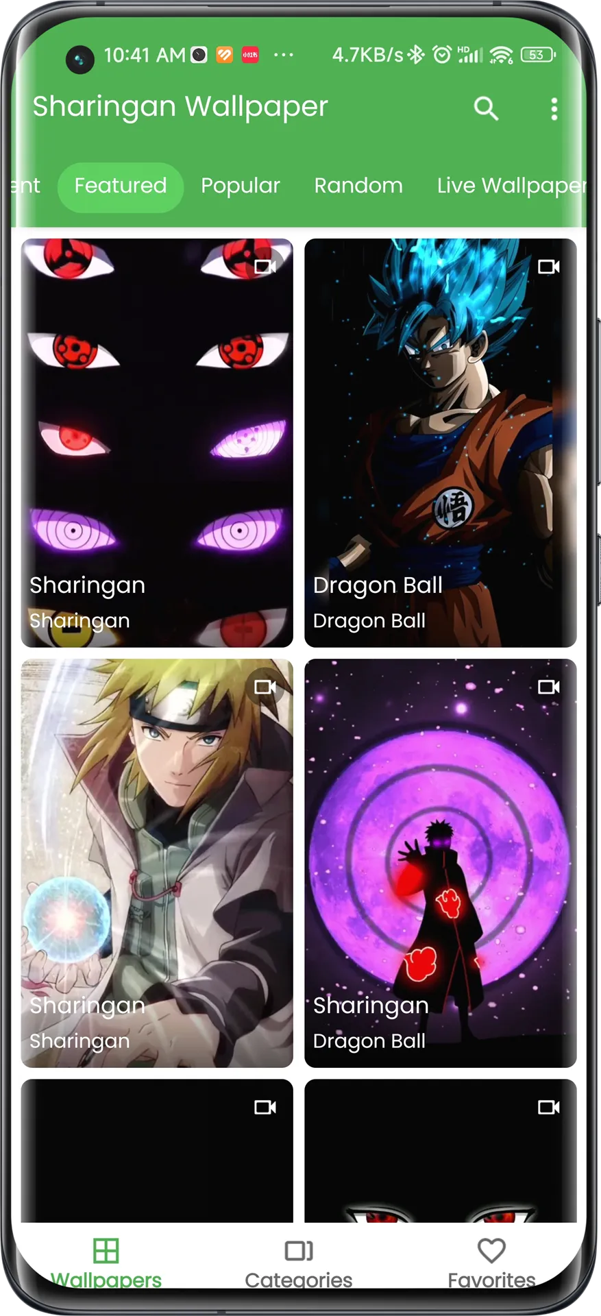 Sharingan Live Wallpaper | Indus Appstore | Screenshot