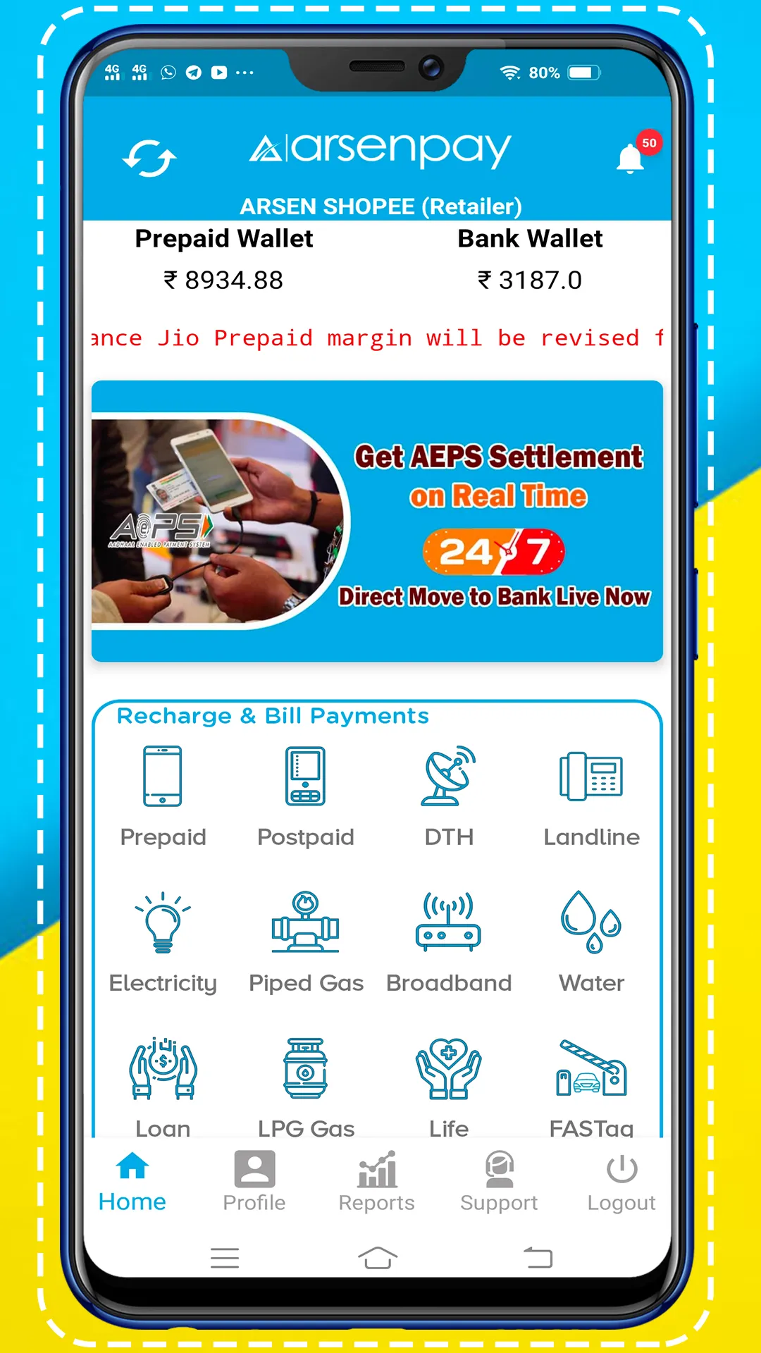 Arsenpay - Recharge AEPS BBPS | Indus Appstore | Screenshot